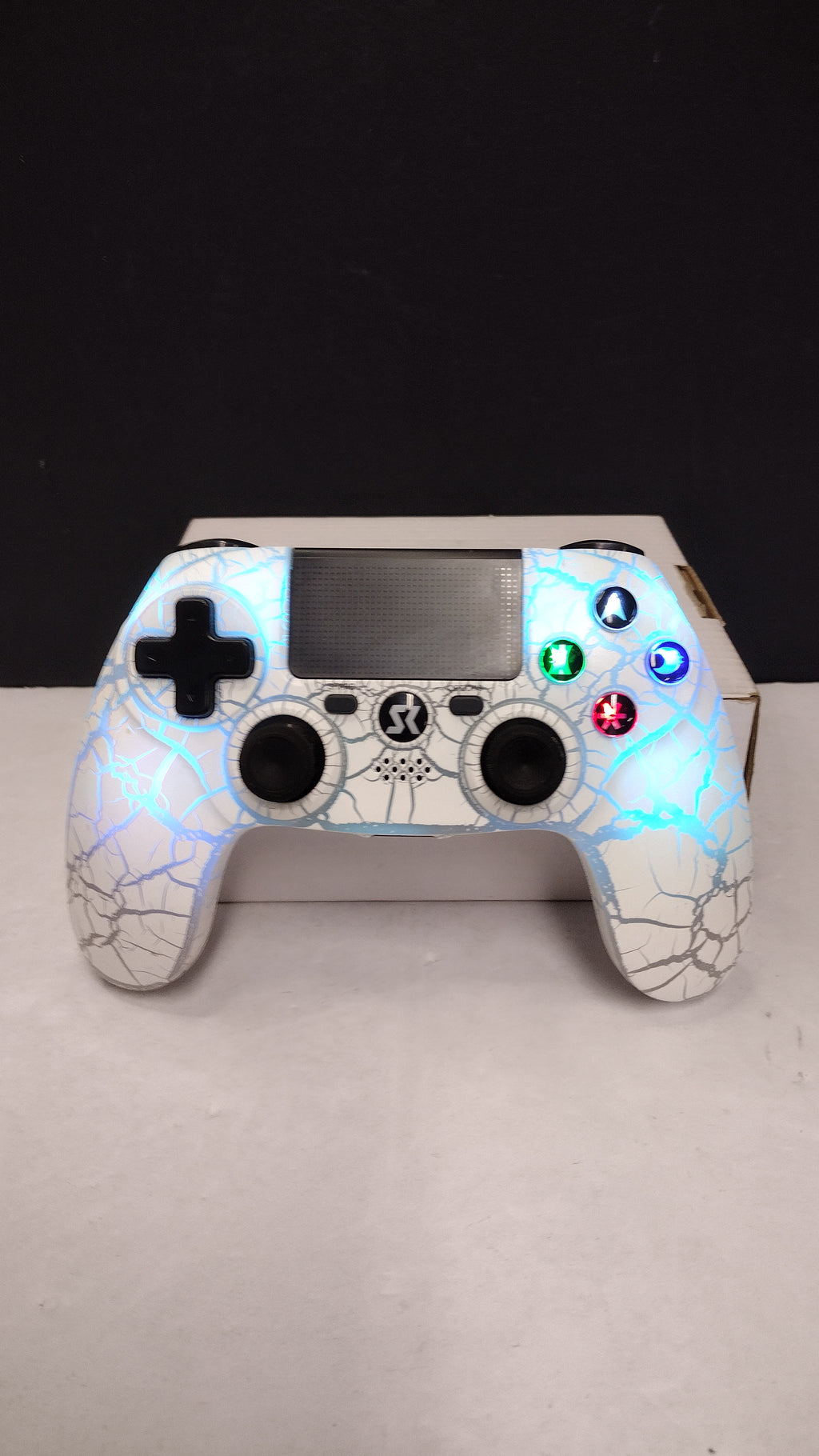 Ishako PS4 PC Wireless Controller Model S-PS415 LED Lights Tested Works