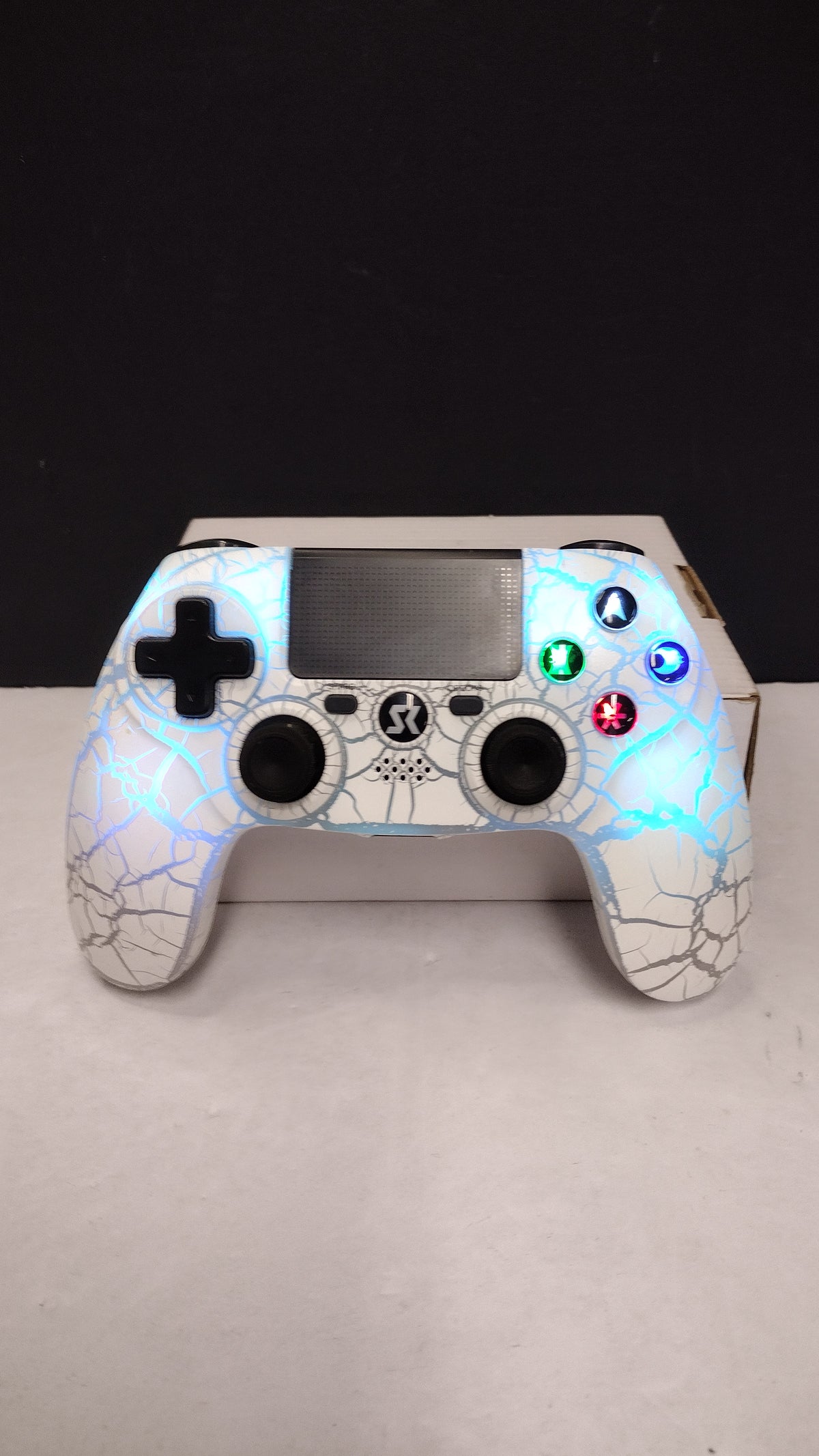 Ishako PS4 PC Wireless Controller Model S-PS415 LED Lights Tested Works