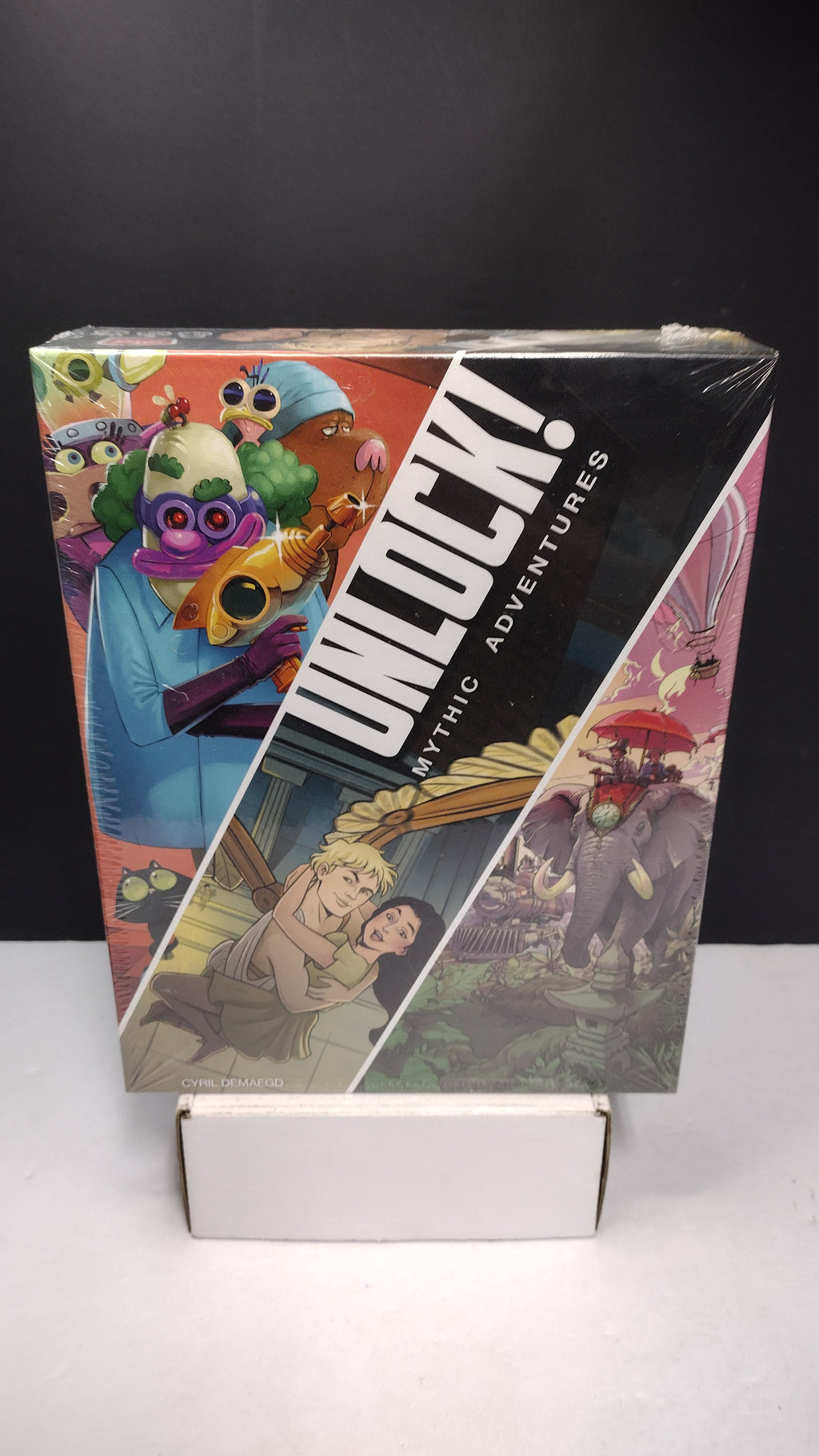 Unlock! Mythic Adventures Escape Room Board Game 3-in-1 Box Set New Sealed