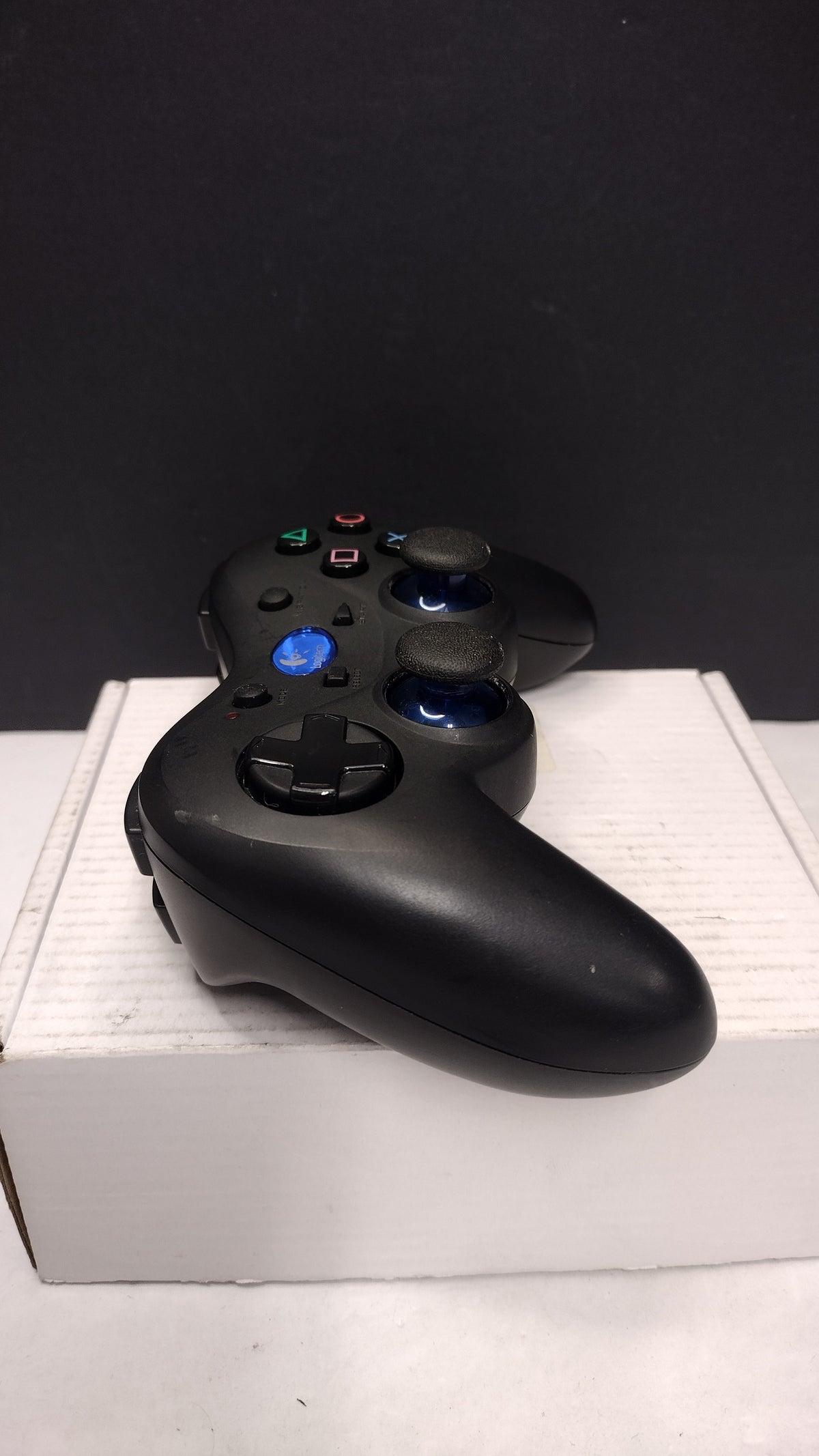 Logitech PS2 Wireless Controller Black G-X2D11 w/ Receiver Tested