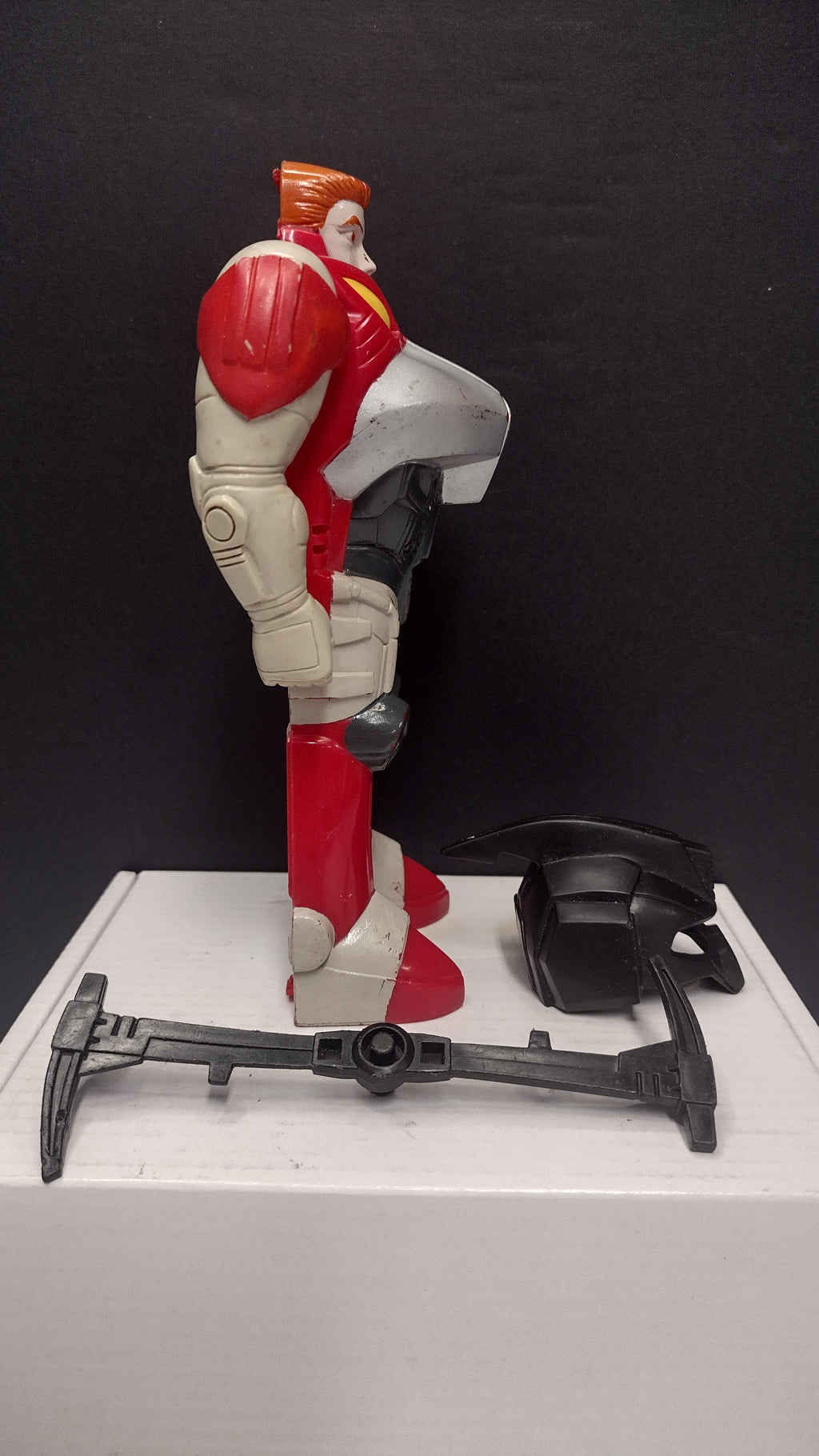 Vintage 1988 G1 Transformers: Pretenders Sky-High – Replacement Parts Lot (Includes Front Shell, Helmet & Rotor Blade)
