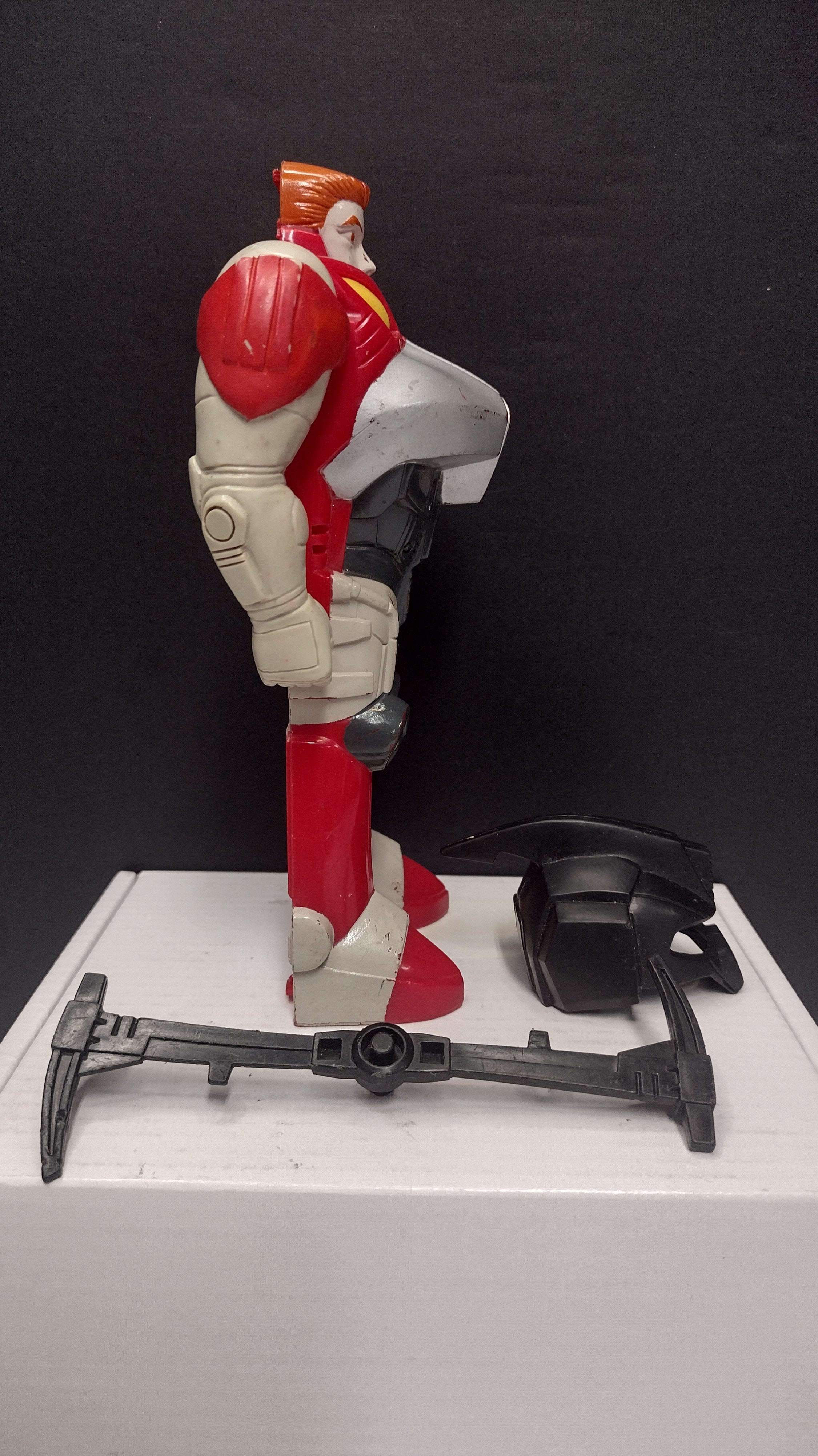 Vintage 1988 G1 Transformers: Pretenders Sky-High – Replacement Parts Lot (Includes Front Shell, Helmet & Rotor Blade)