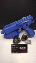 Performance Light Blaster Gun- Sony PlayStation PS1- Blue Controller- Tested