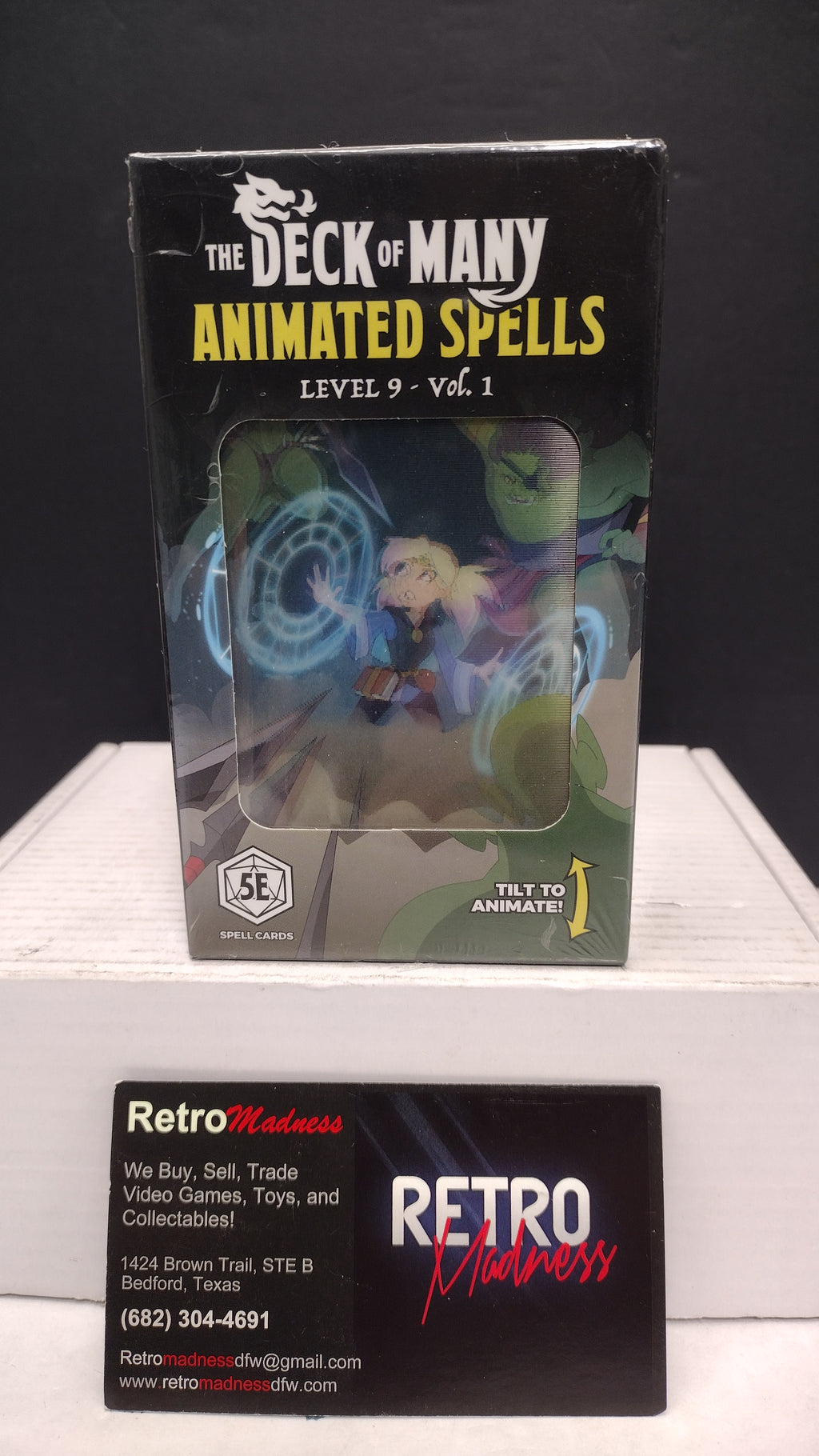The Deck of Many: Animated Spells Lv. 9-Vol. 1- D&D- Sealed