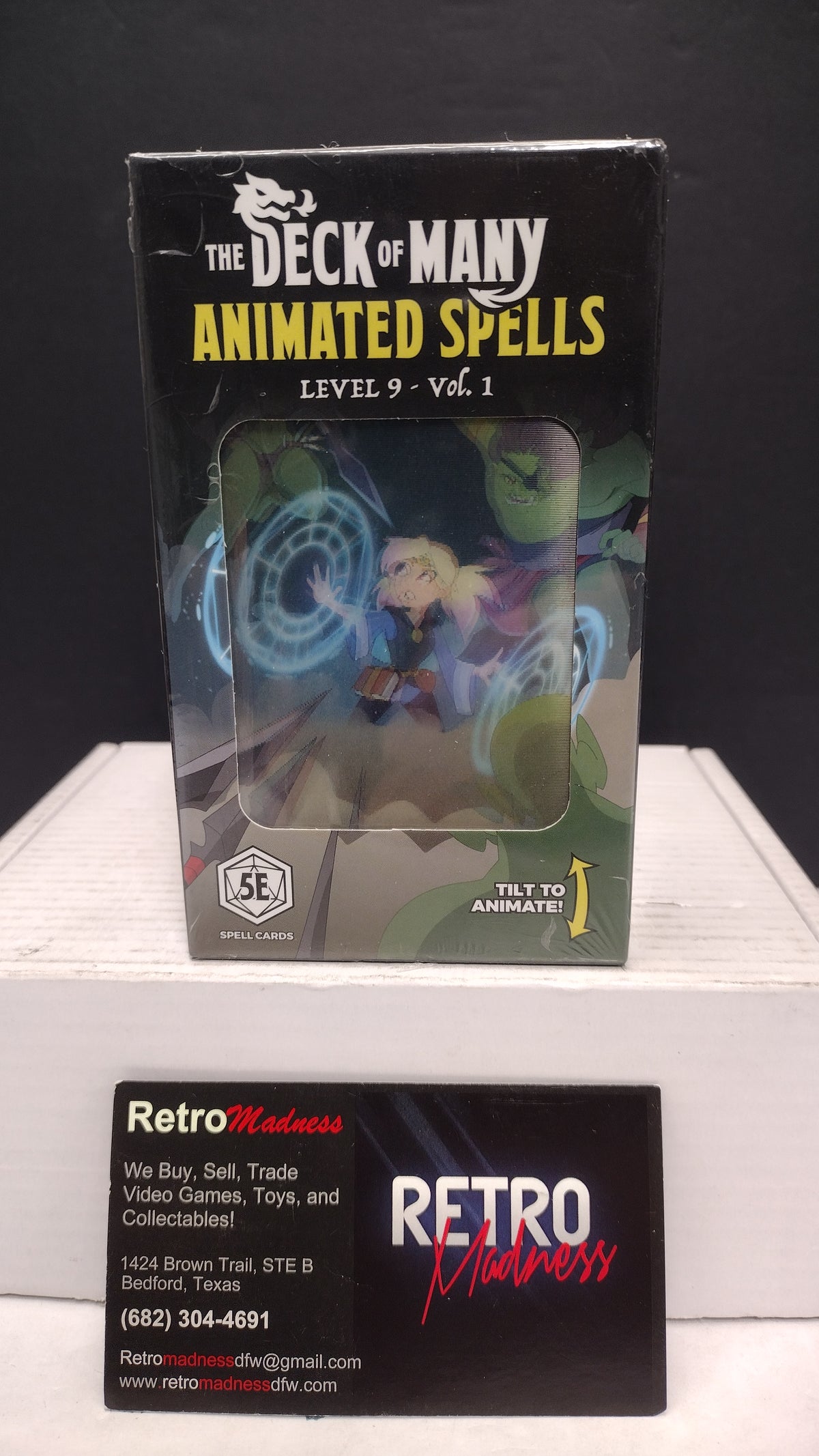 The Deck of Many: Animated Spells Lv. 9-Vol. 1- D&D- Sealed