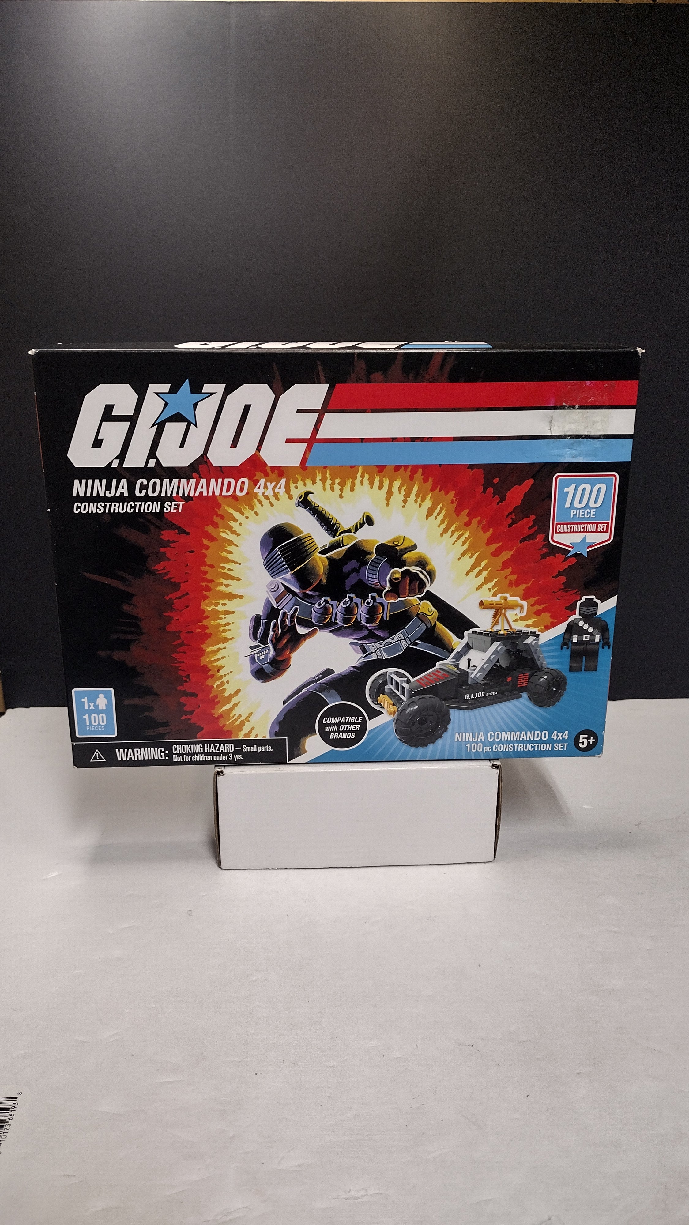 G.I. Joe Ninja Commando 4x4 Construction Set (Model GJ3522-03) NIB (Sealed / Front Sticker Damage)