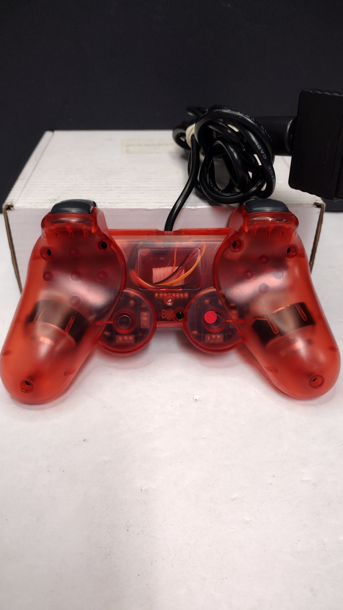 Yobo Gameware- PS1 PS2- (Red) Analog Controller- Tested