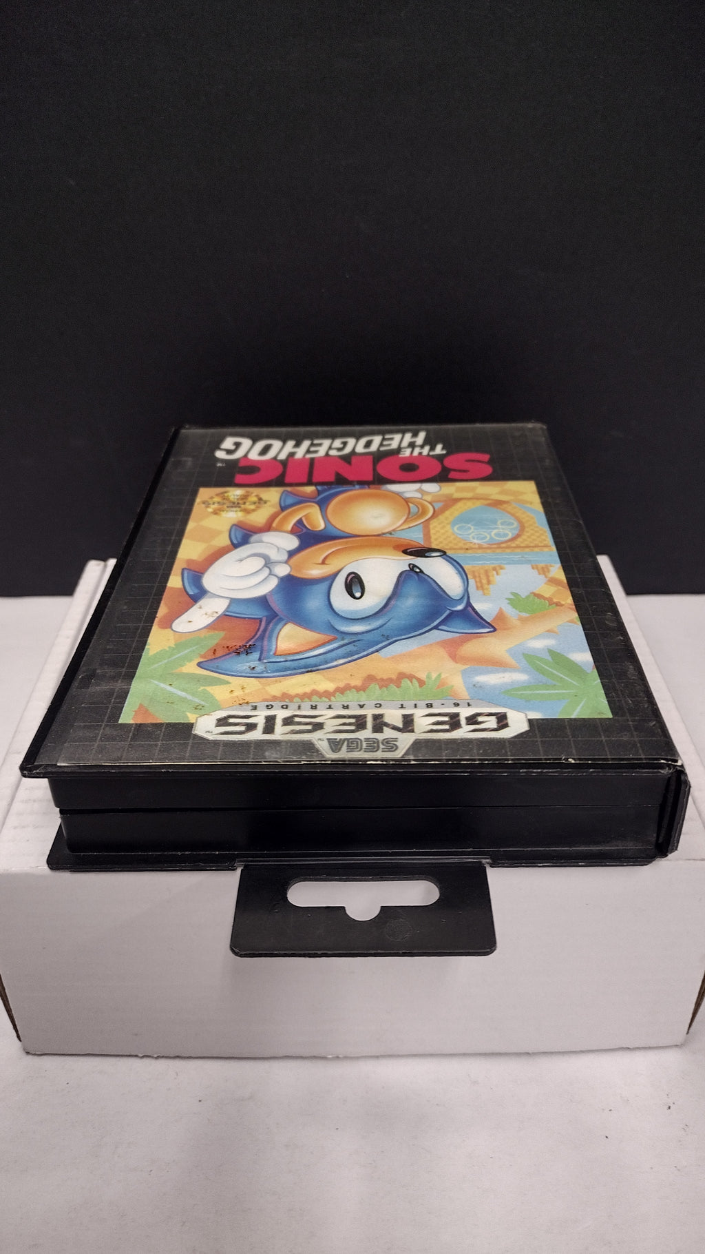 Vintage Sonic the Hedgehog Sega Genesis Box Only (No Game or Manual)