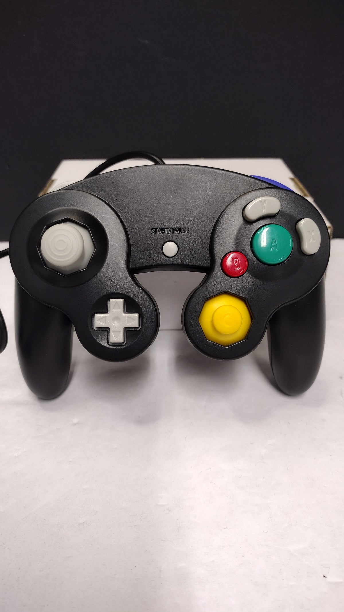 Nintendo GameCube Wired Controller Black Third Party Tested Works