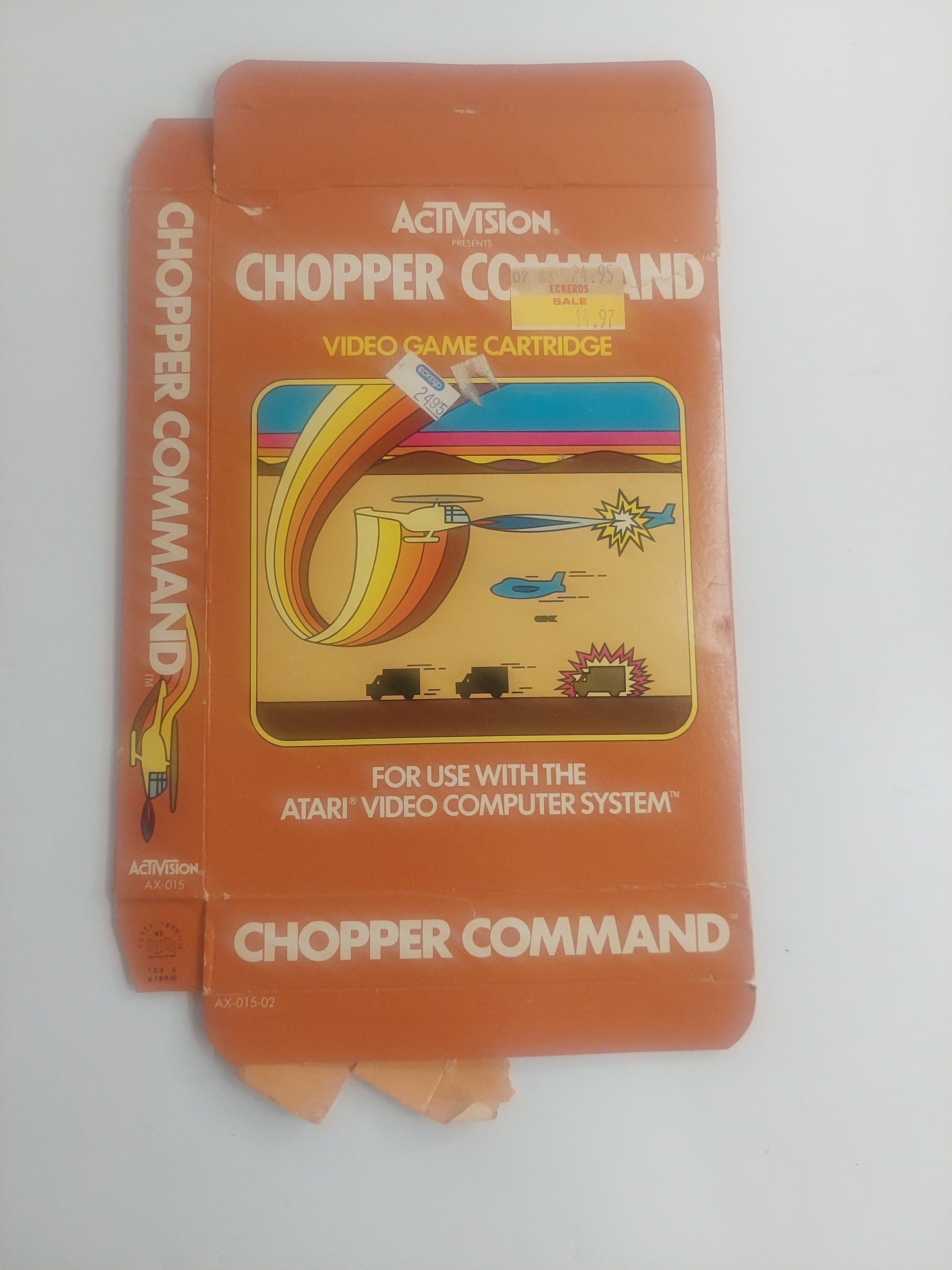 Vintage Atari 2600 Game Boxes ONLY No Games