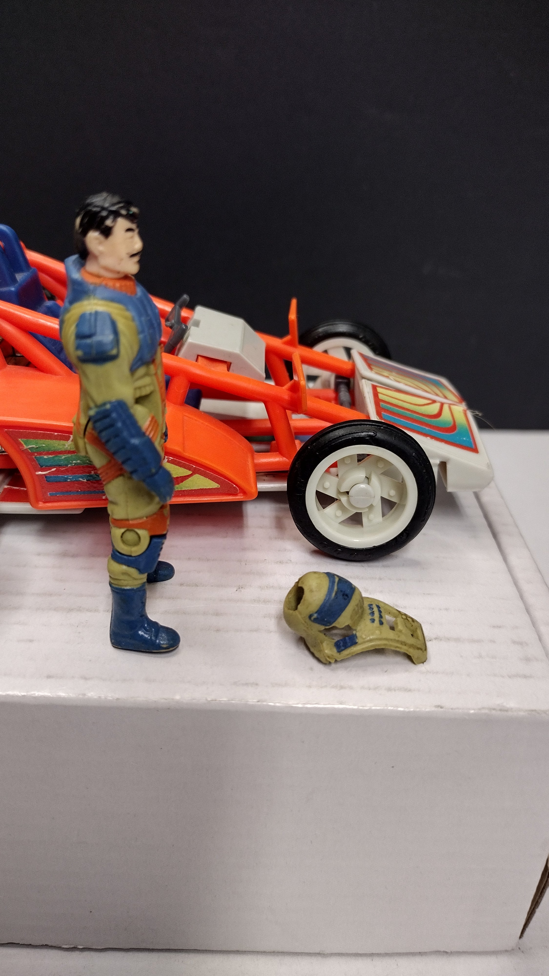 Vintage 1986 Kenner M.A.S.K. Series 2 Firefly & Julio Lopez (Loose / 100% Complete)