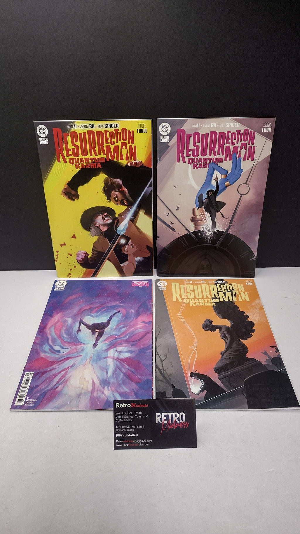 DC Comics Modern Era Lot – 4 Book Set - Lot B2 (Brand New / Unread)
