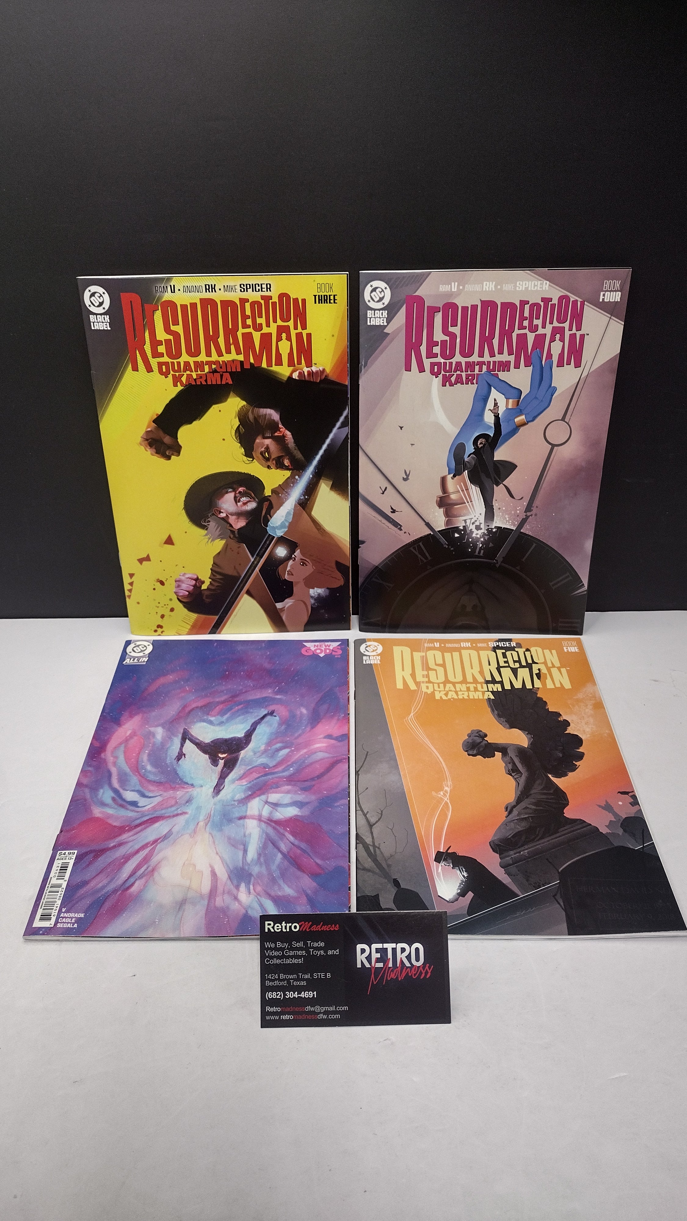 DC Comics Modern Era Lot – 4 Book Set - Lot B2 (Brand New / Unread)