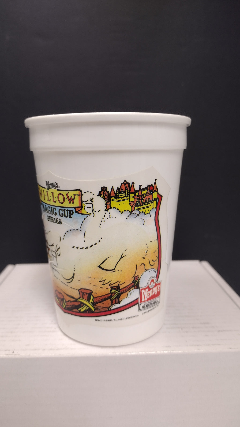 Vintage 1988 Willow Movie Wendy's Magic Cup 3-Cup Collector's Lot