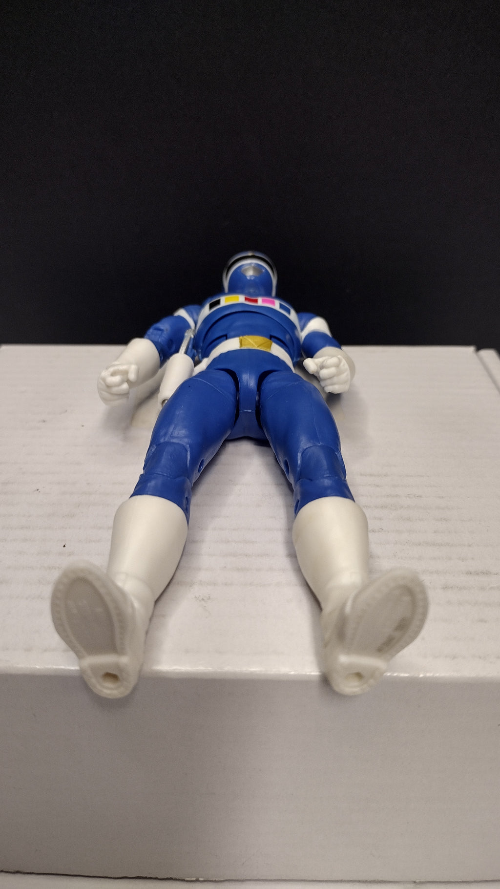 Power Rangers Lightning Collection: In Space Blue Ranger 6-Inch Action Figure • Loose & 100% Complete (Hasbro)