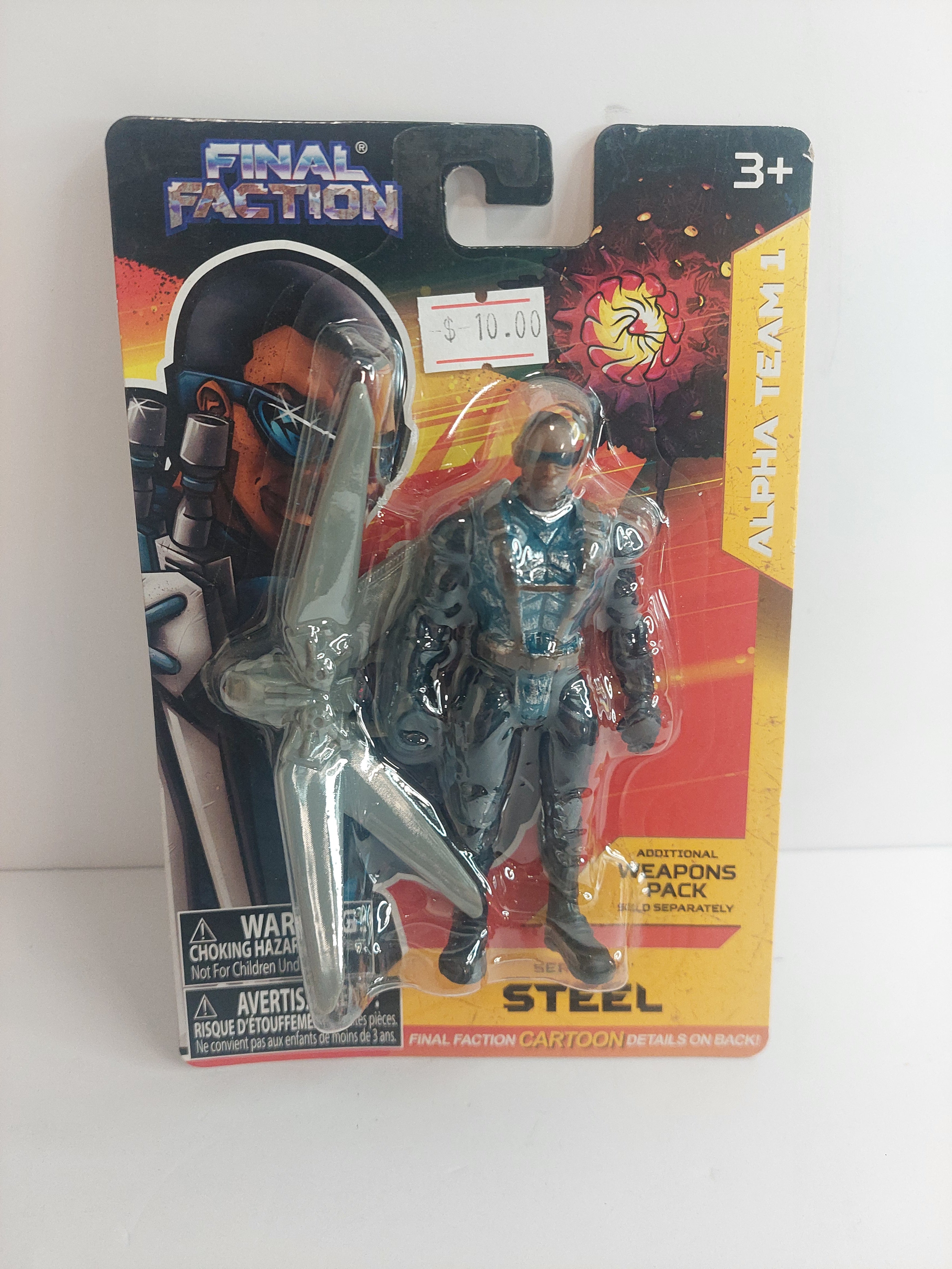 Final Faction – Alpha Team 1 Action Figures • Various / Choice of Character (Factory Sealed)