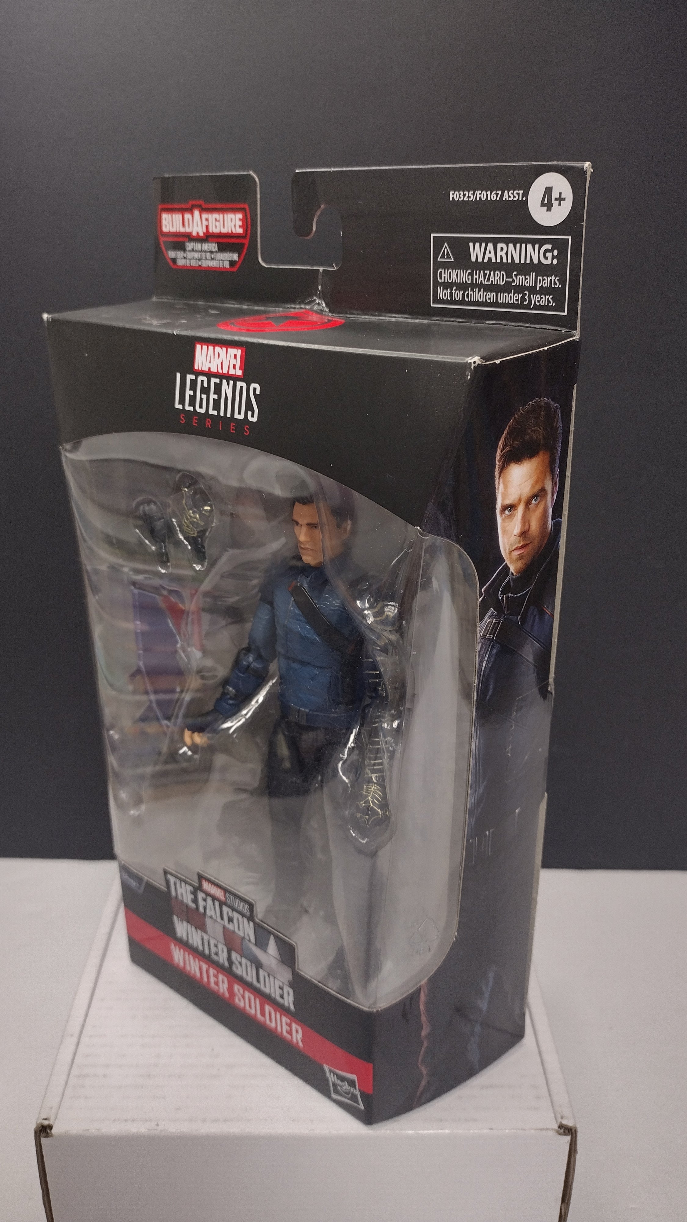 Hasbro Marvel Legends Winter Soldier 6-Inch Action Figure NIB (Captain America Flight Gear BAF)