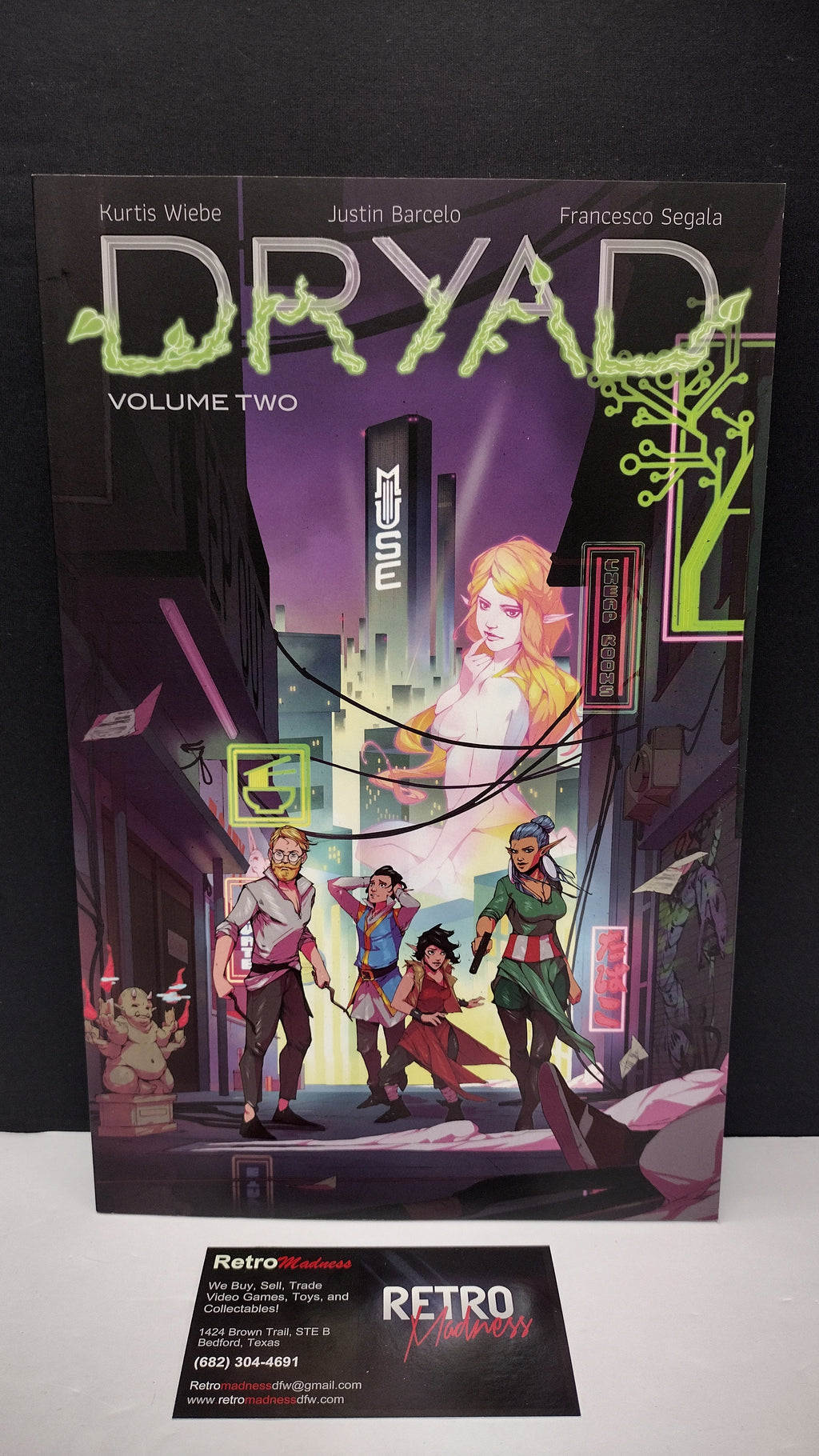 (MATURE) Dryad Vol. 2: Paperback by Kurtis Wiebe – Paperback New