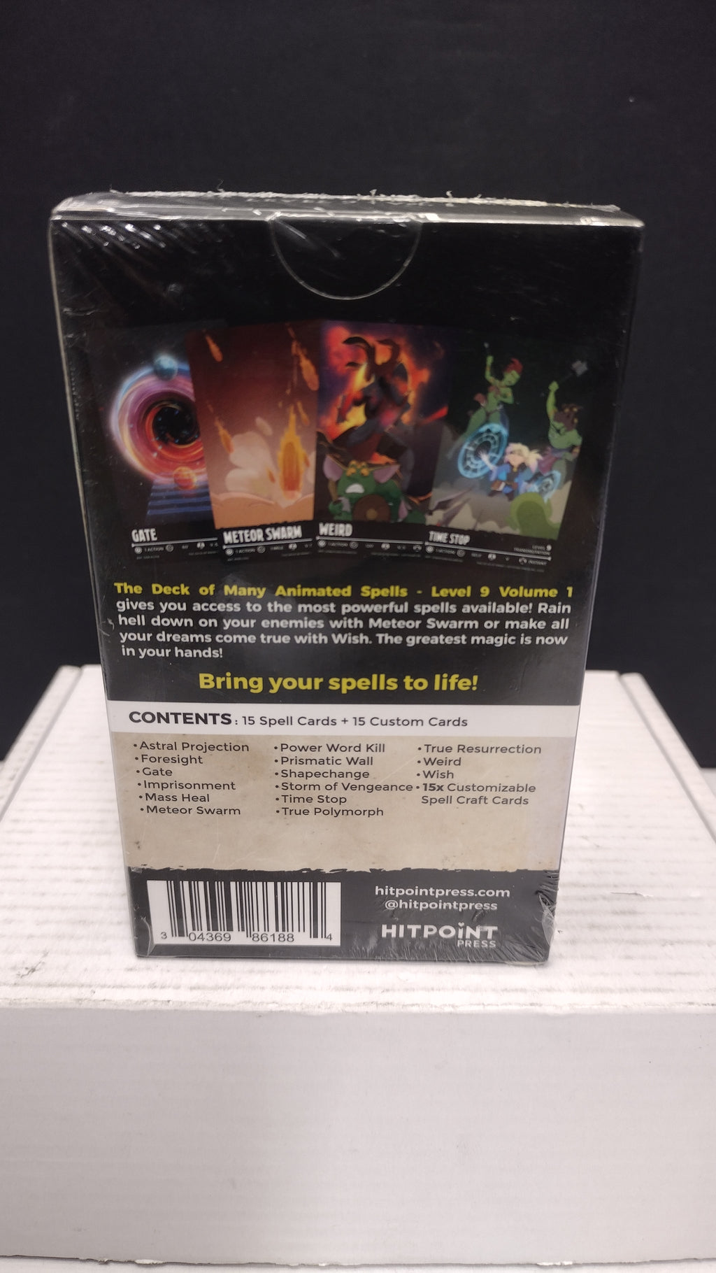 The Deck of Many: Animated Spells Lv. 9-Vol. 1- D&D- Sealed