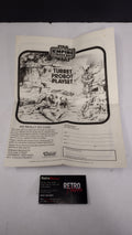 Vintage 1981 Star Wars Empire Strikes Back-Turret Probot Playset Instructions