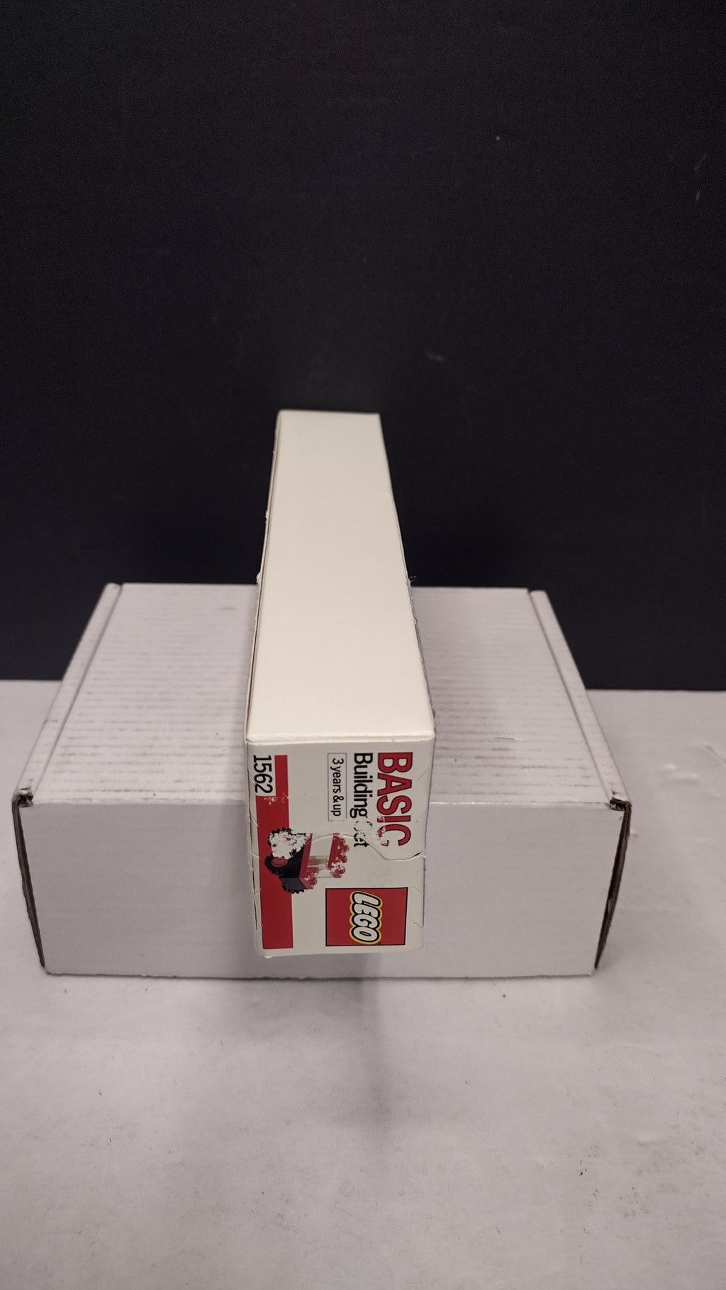 Vintage 1985 LEGO Basic Building Set #1562 Crest Toothpaste Mail-In Promo (Factory Sealed / Sticker Removal Packaging Wear)
