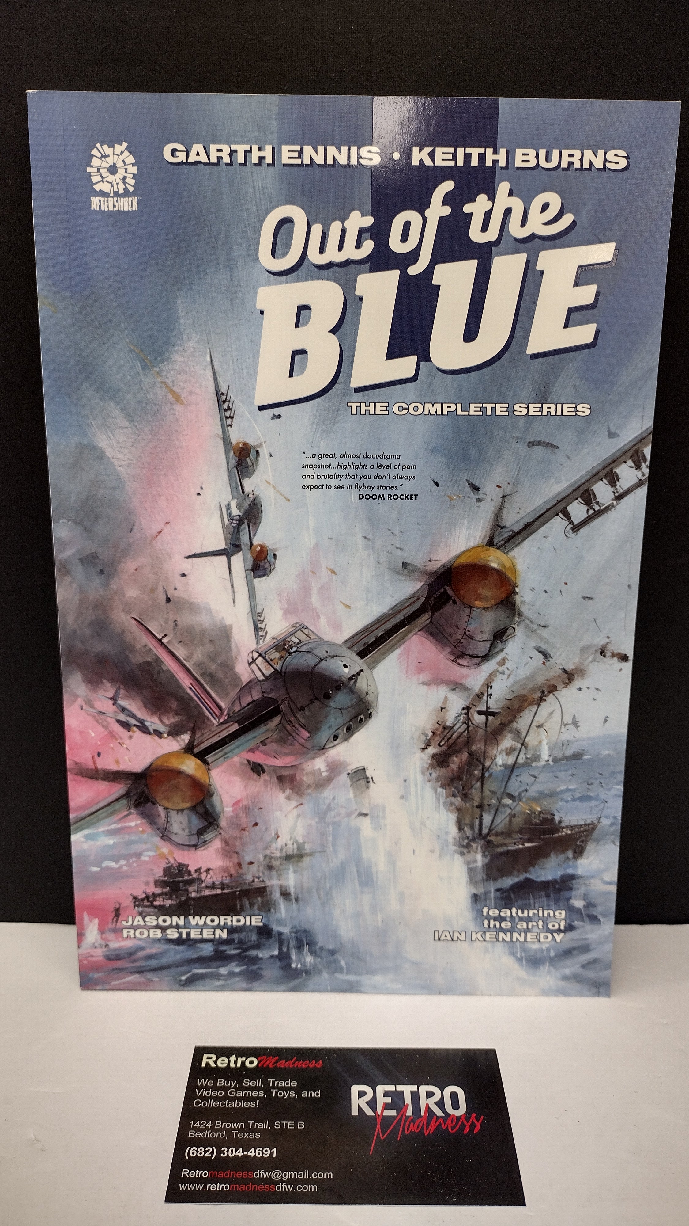Out of The Blue: The Complete Series by Garth Ennis & Keith Burns – New Paperback