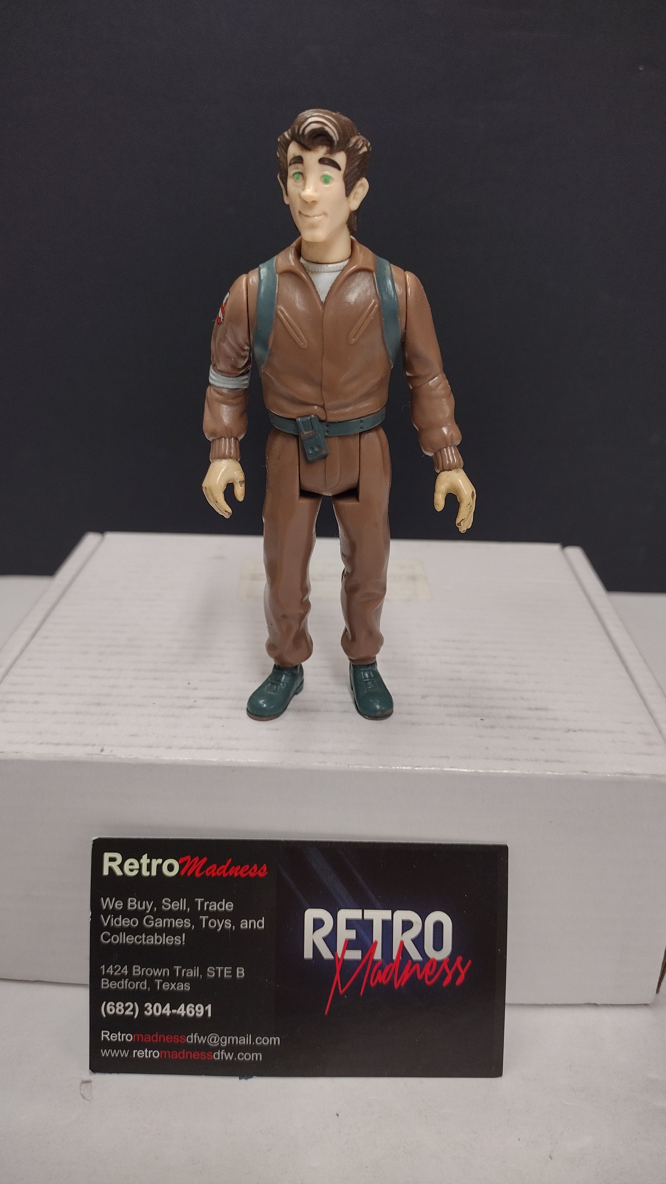 Vintage 1984 Kenner The Real Ghostbusters Peter Venkman Action Figure (Loose)