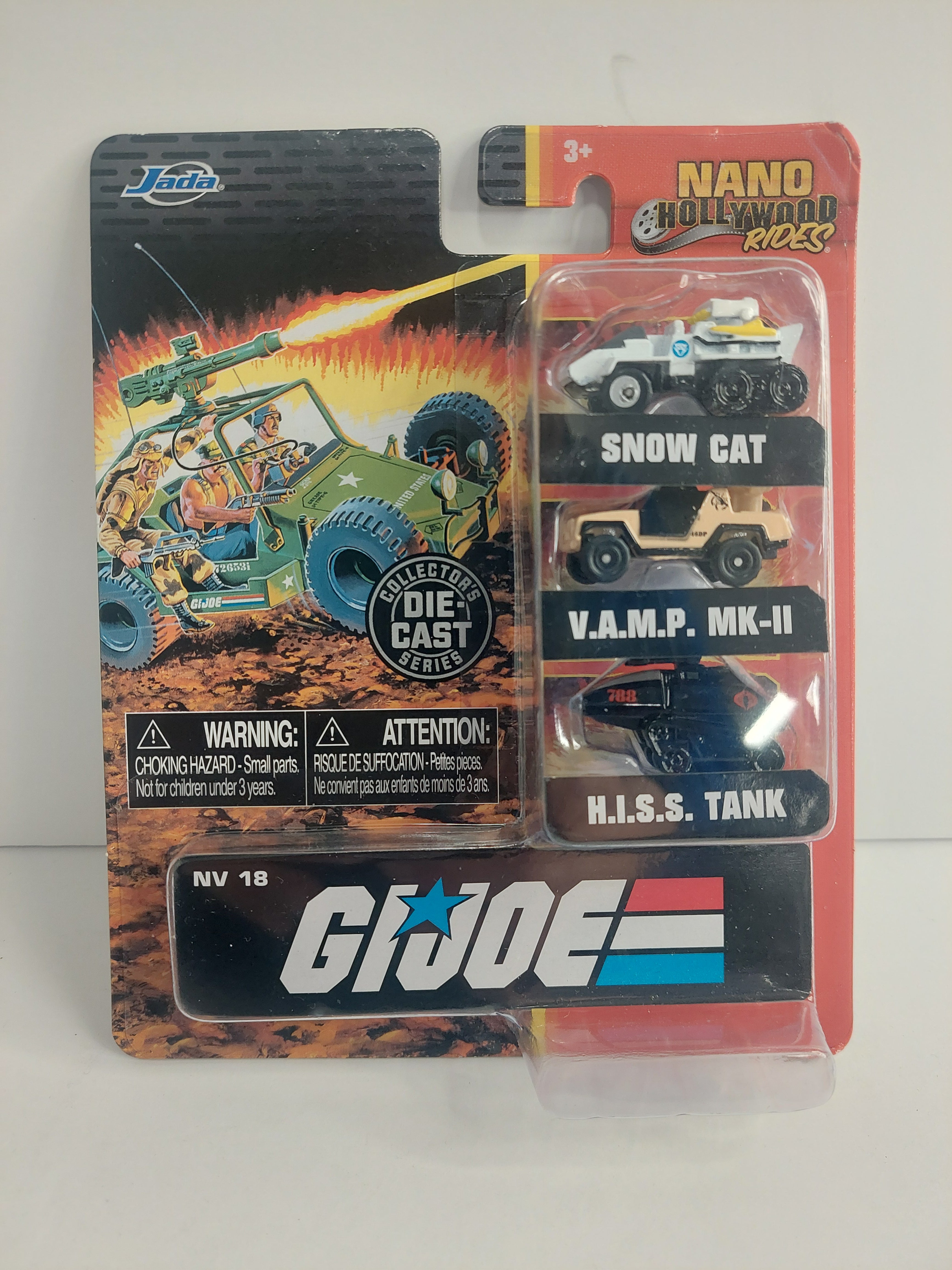 G.I. Joe Nano Hollywood Rides Collector's Series Die-Cast