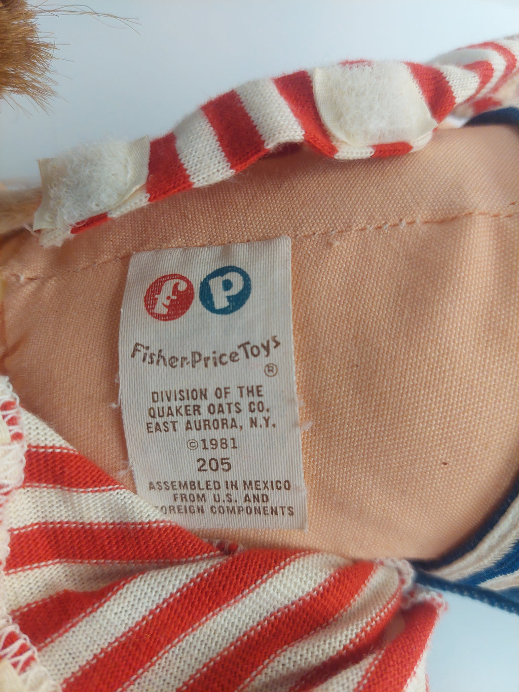 Vintage 1981 Fisher Price Quaker Oats My Friend Mikey 16" Doll