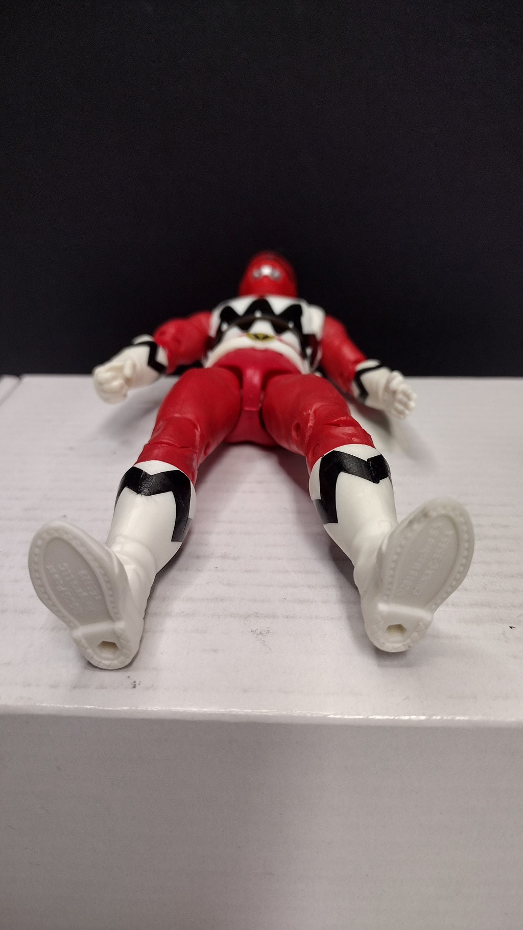 Power Rangers Lightning Collection: Lost Galaxy Red Ranger 6-Inch Action Figure • Loose & Incomplete (Hasbro)