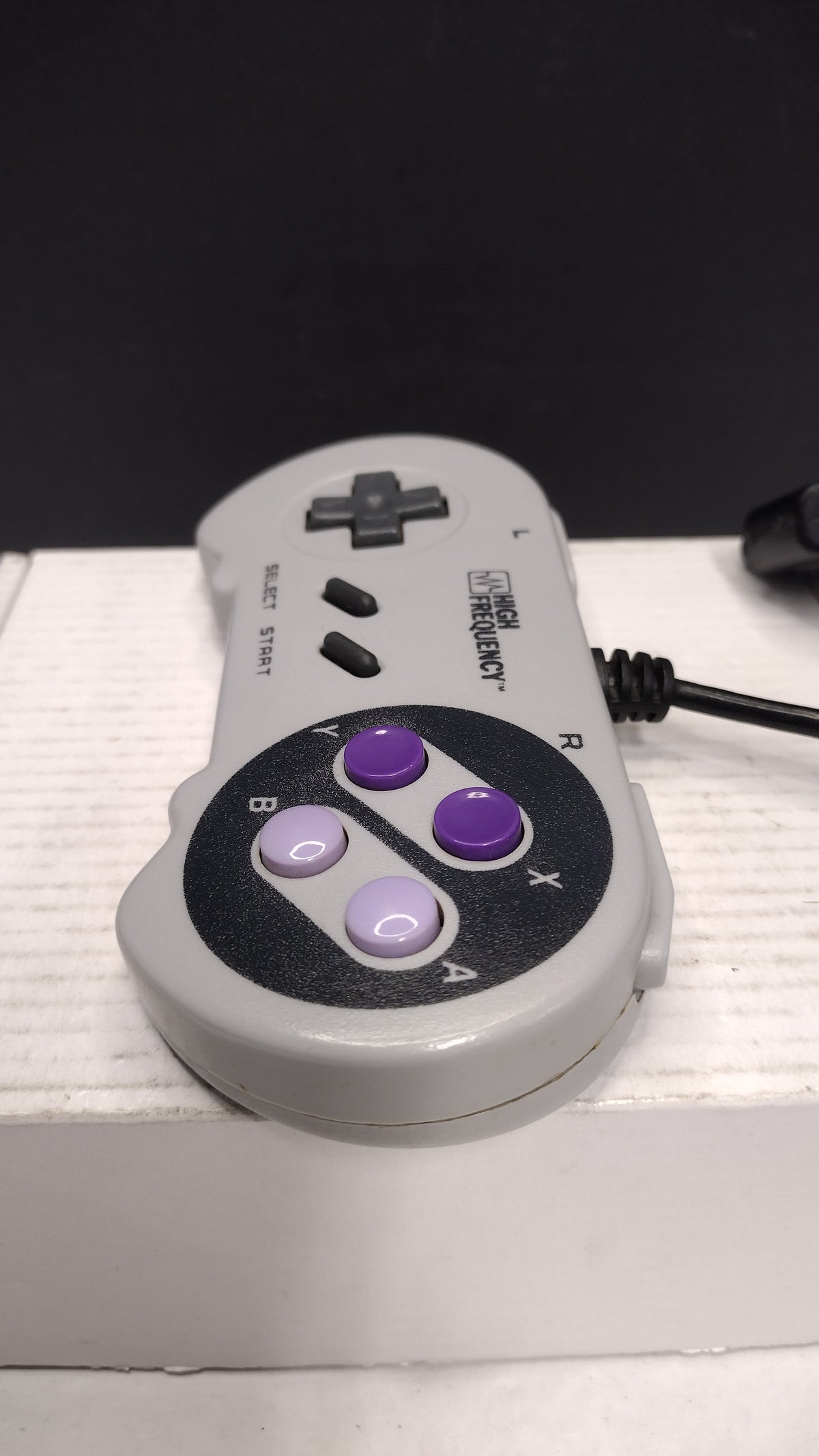 High Frequency- Super NES Wired Controller- Tested