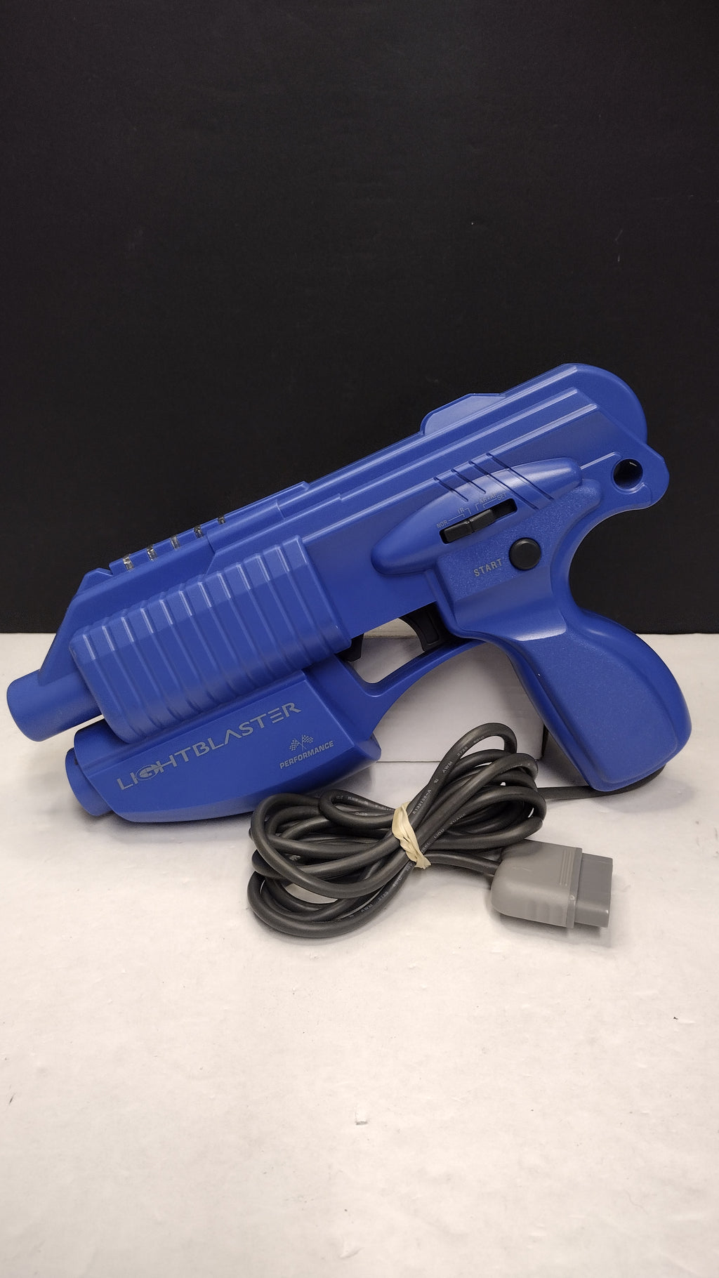 Performance Light Blaster Gun- Sony PlayStation PS1- Blue Controller- Tested