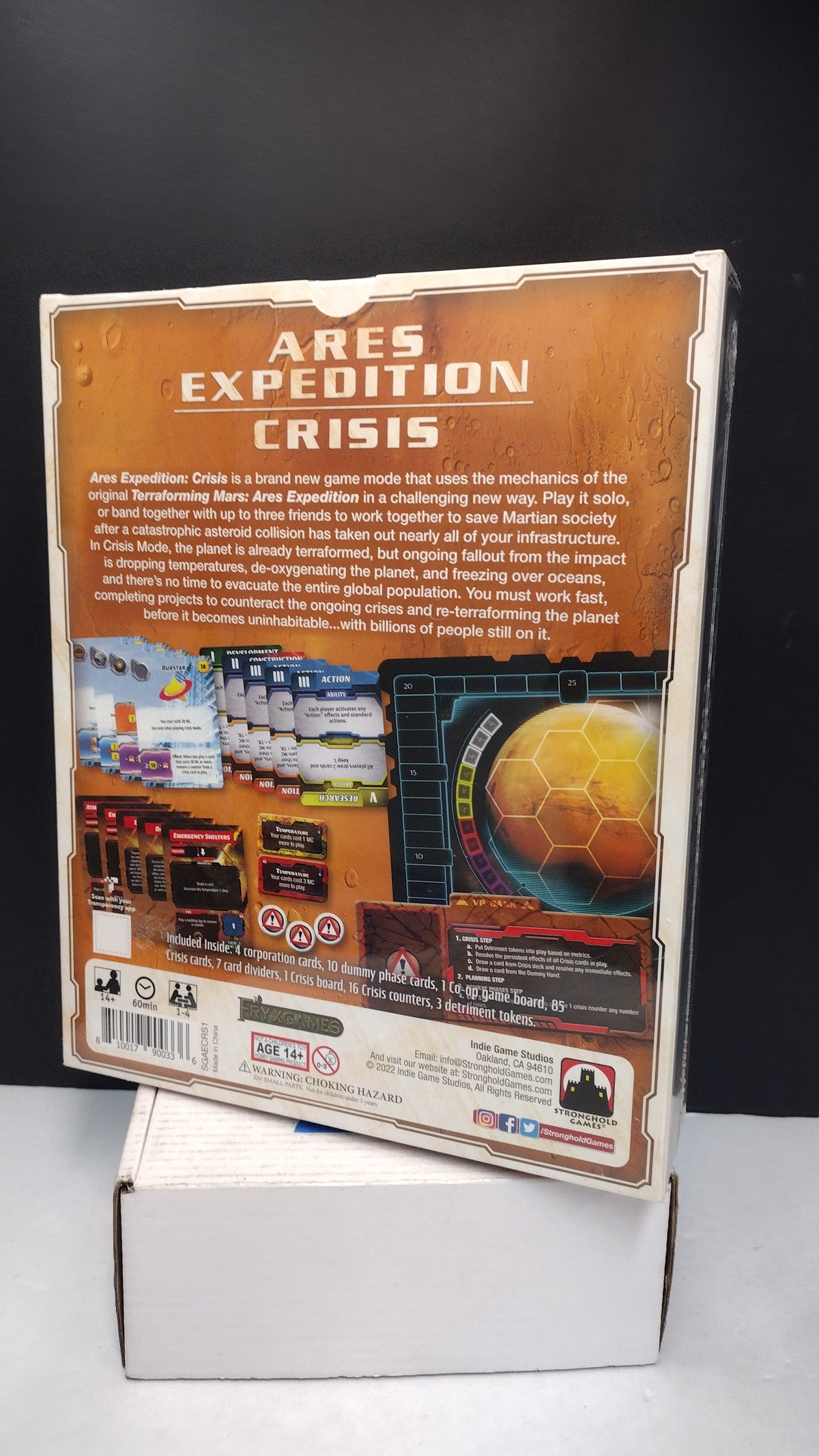 Terraforming Mars Ares Expedition Crisis Expansion Board Game New Sealed