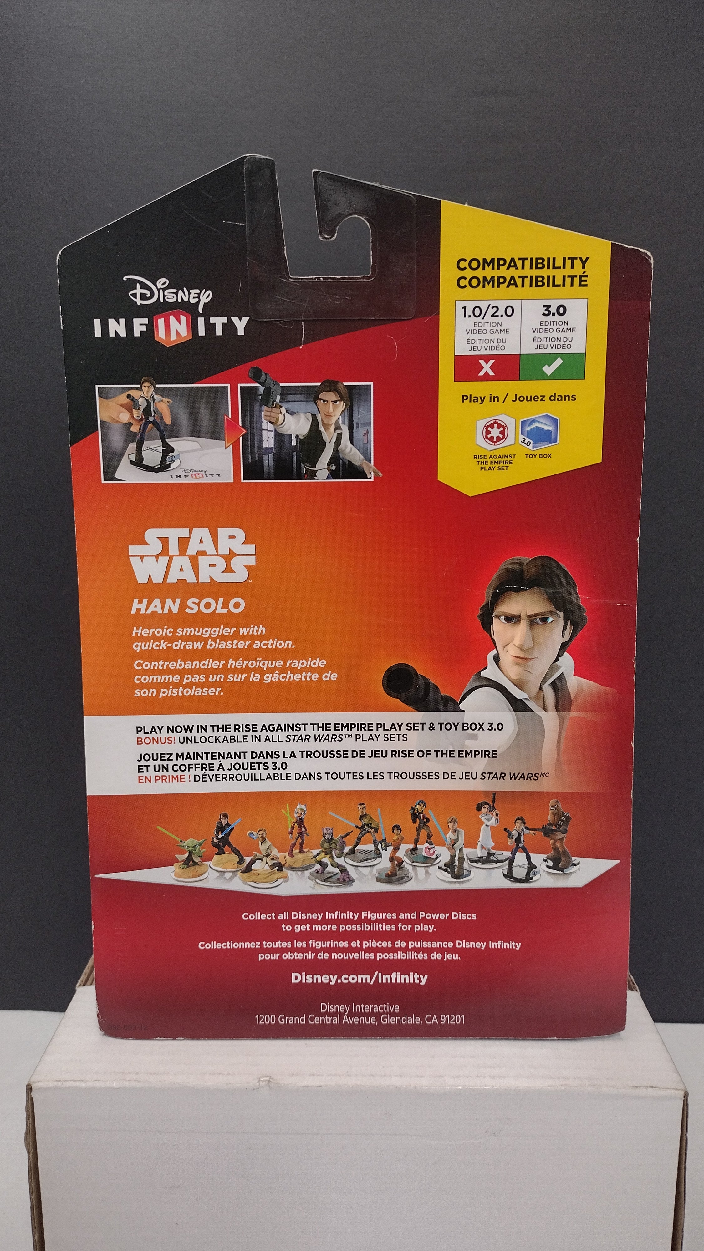 Disney Infinity 3.0 Star Wars: Han Solo Figure – New/Factory Sealed