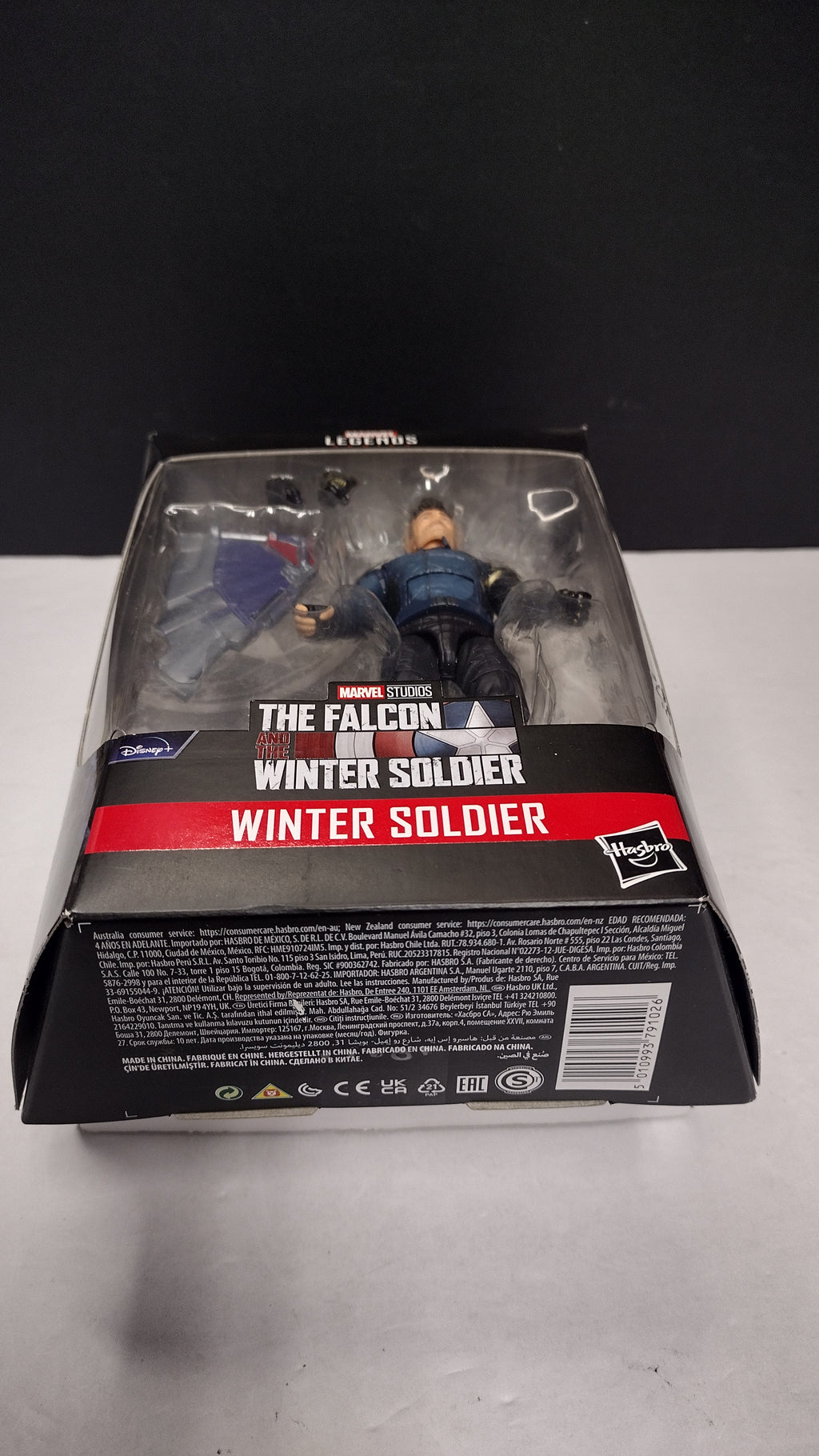 Hasbro Marvel Legends Winter Soldier 6-Inch Action Figure NIB (Captain America Flight Gear BAF)