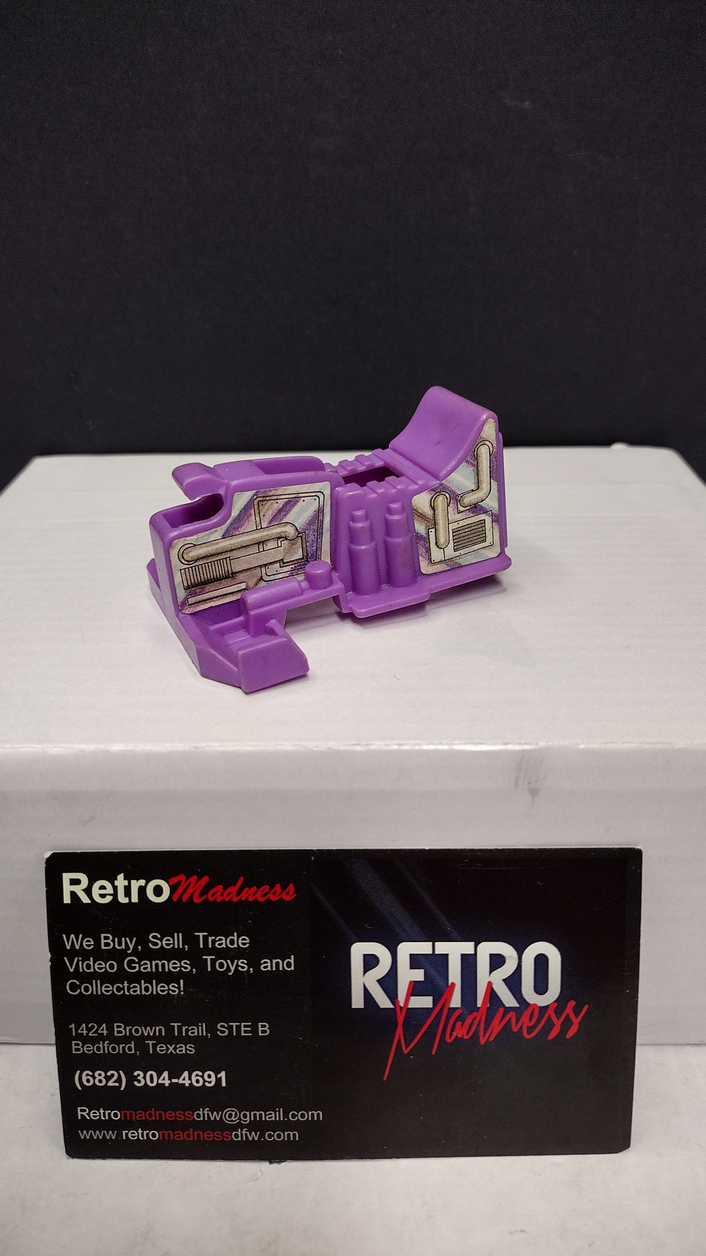Vintage TMNT 1989 Footcruiser Vehicle- Missile Turret Part