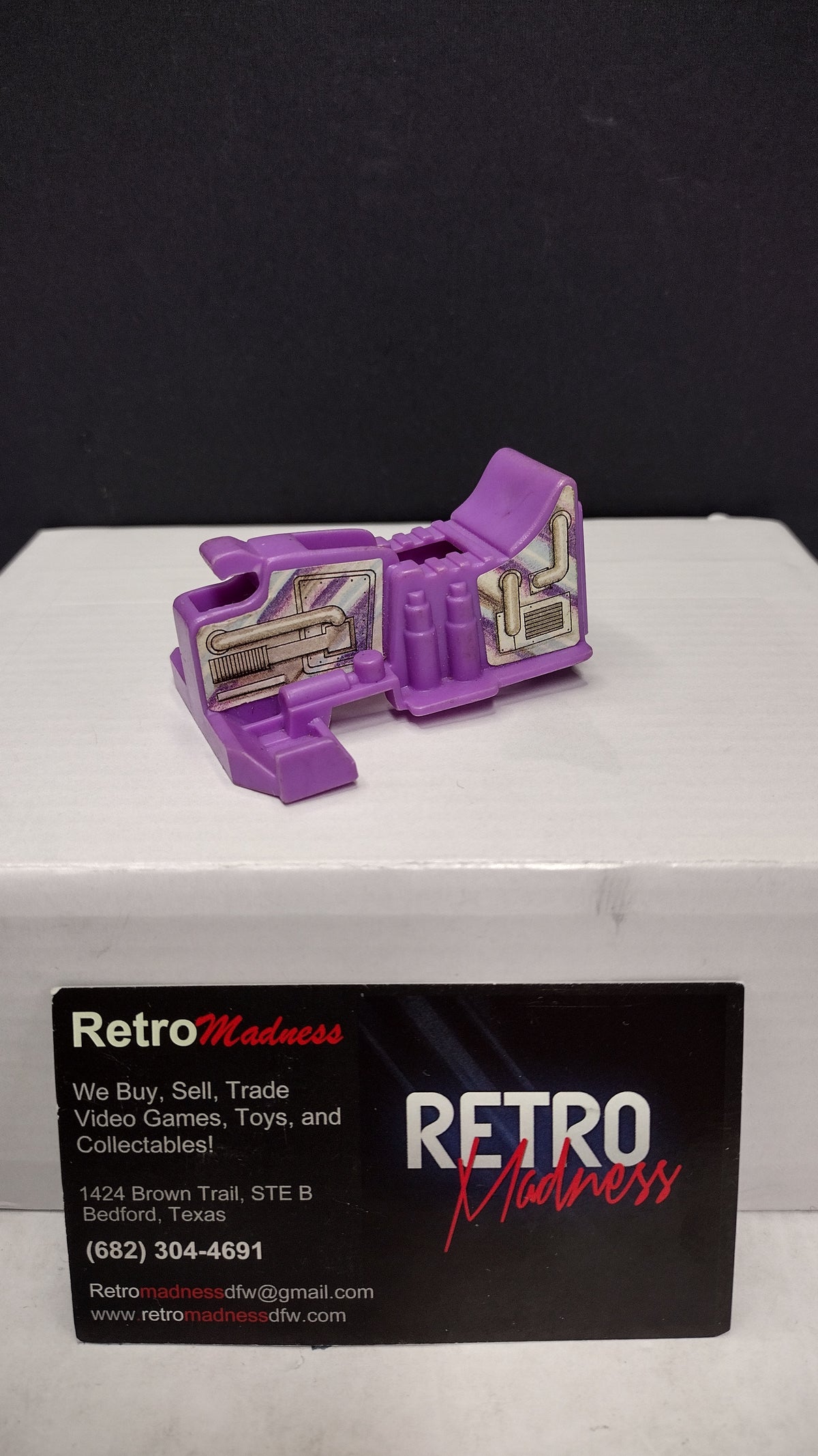 Vintage TMNT 1989 Footcruiser Vehicle- Missile Turret Part