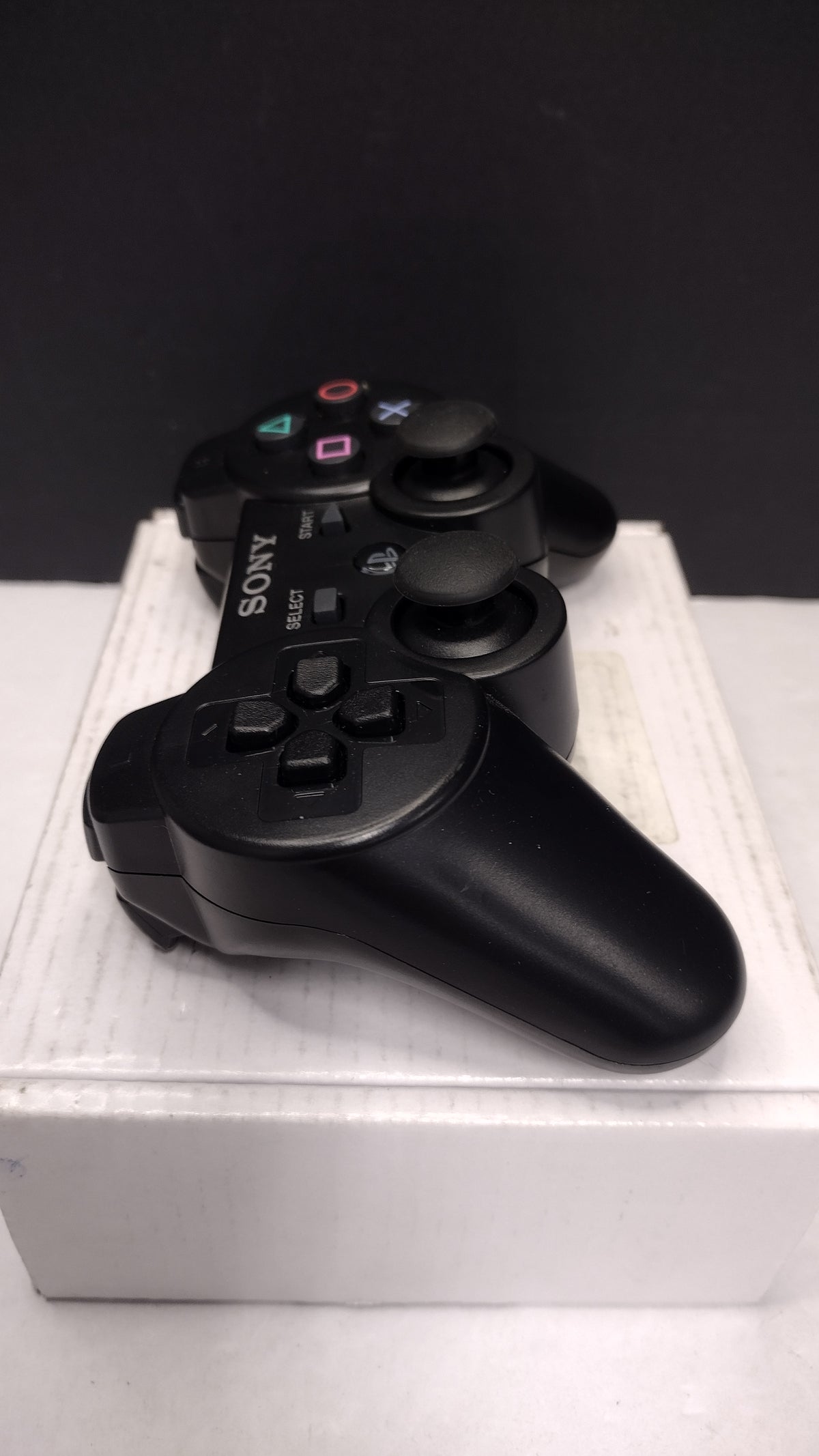 3rd Party DualShock 3 Style Wireless PS3 Controller Black Untested