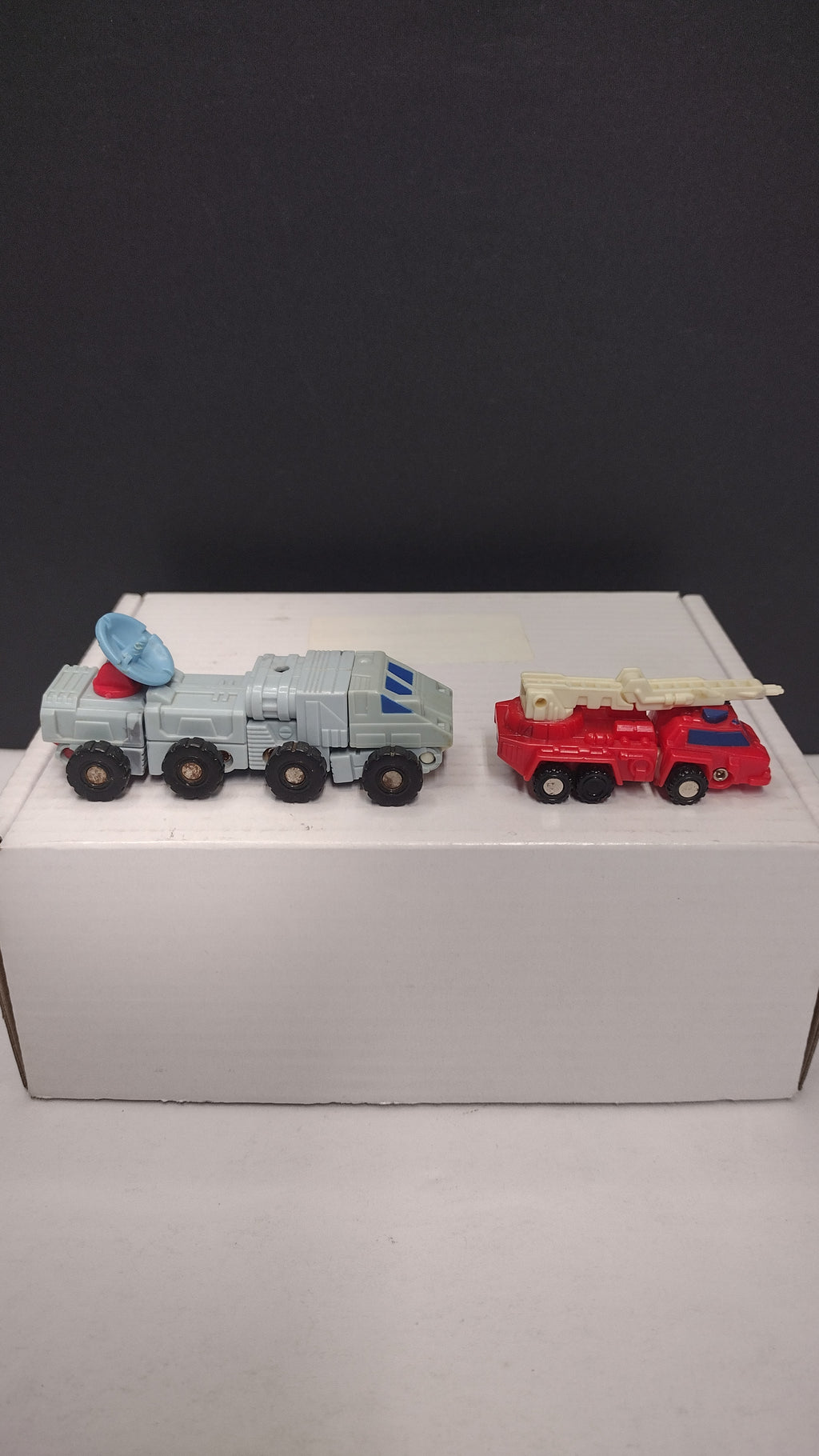 Vintage 1989 G1 Transformers: Micromasters Rescue Patrol & Space Patrol Lot – Loose 3 -Figure Assortment (Includes Red Hot, Barrage, and Heave)