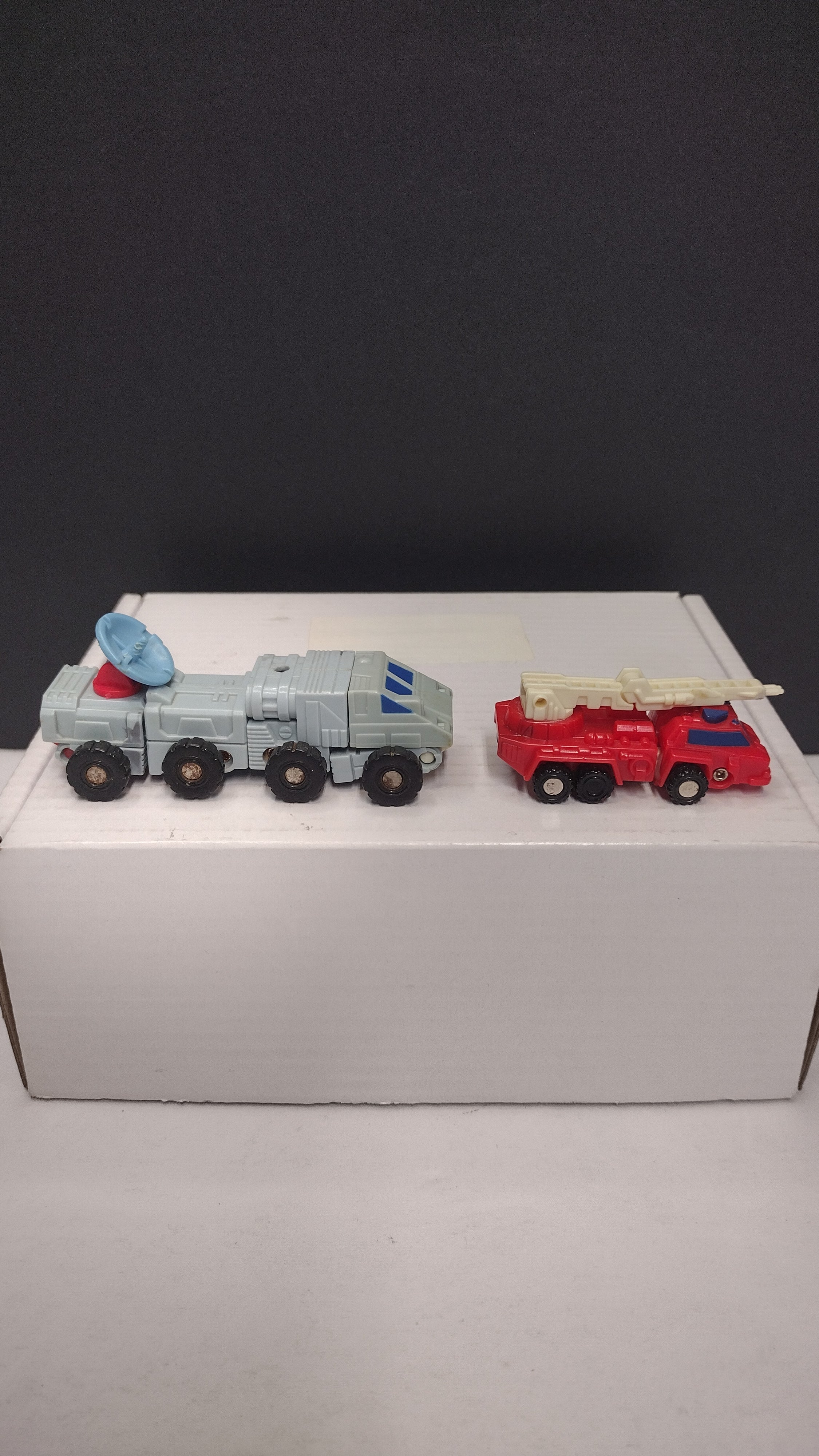 Vintage 1989 G1 Transformers: Micromasters Rescue Patrol & Space Patrol Lot – Loose 3 -Figure Assortment (Includes Red Hot, Barrage, and Heave)
