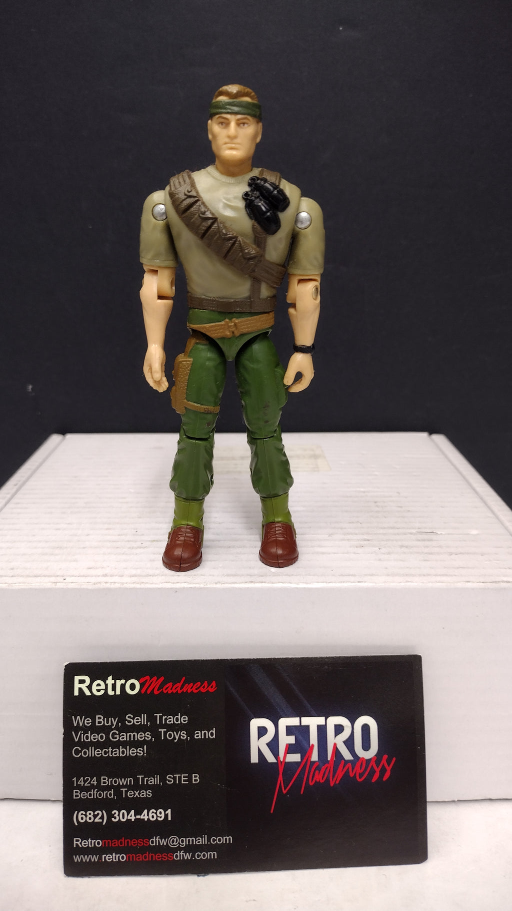 Vintage 1994 G.I. Joe: Sgt Savage  4" Action Figure Hasbro
