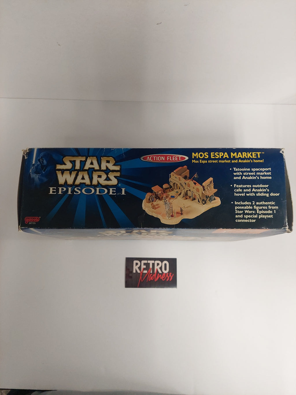 Vintage Star Wars Episode I Action Fleet Mos Espa Market Box ONLY