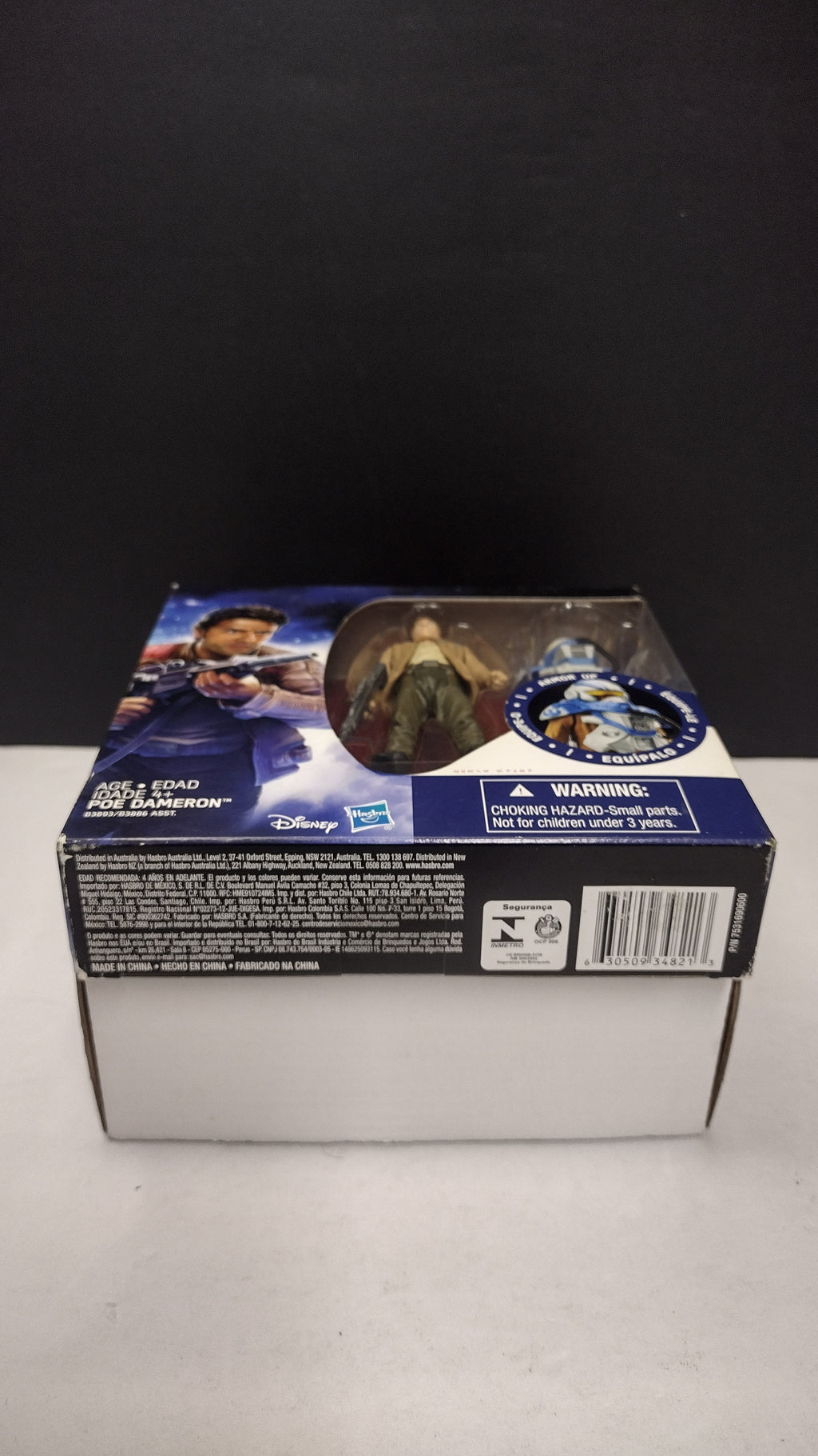 Star Wars: The Force Awakens – Poe Dameron (Desert Mission) 3.75-Inch Action Figure with Snap-On Armor • Hasbro 2015 Sealed in Box