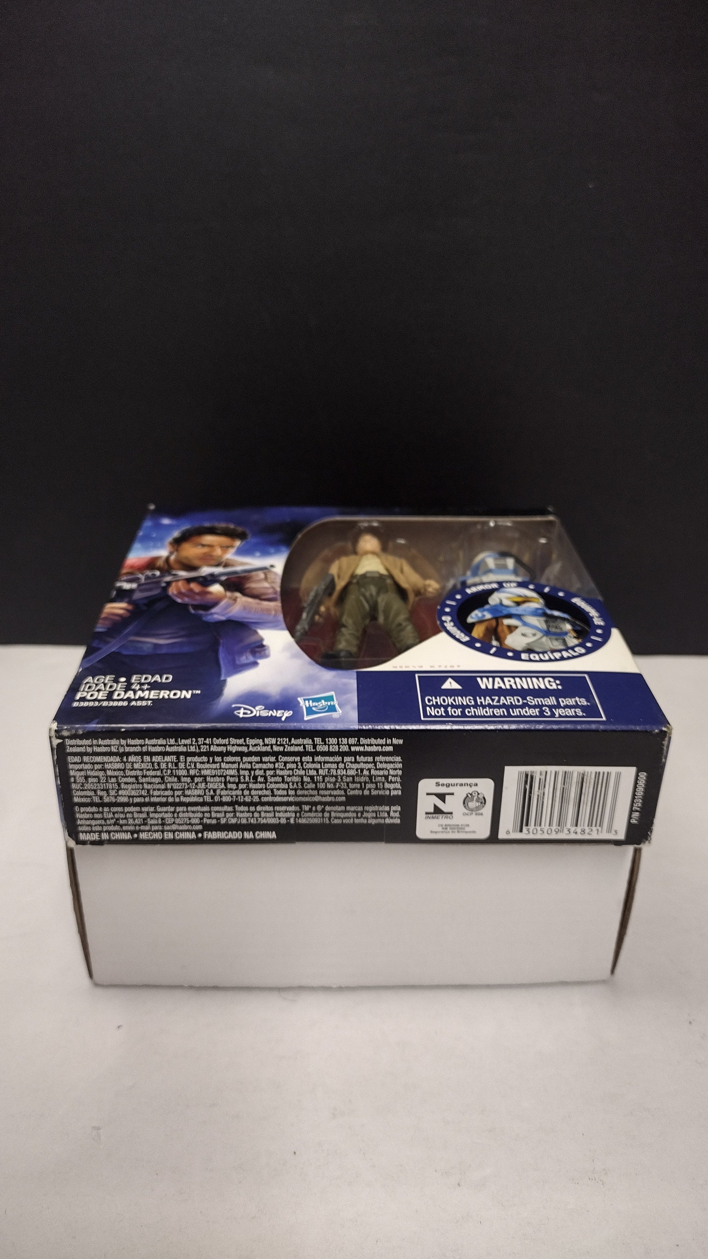 Star Wars: The Force Awakens – Poe Dameron (Desert Mission) 3.75-Inch Action Figure with Snap-On Armor • Hasbro 2015 Sealed in Box