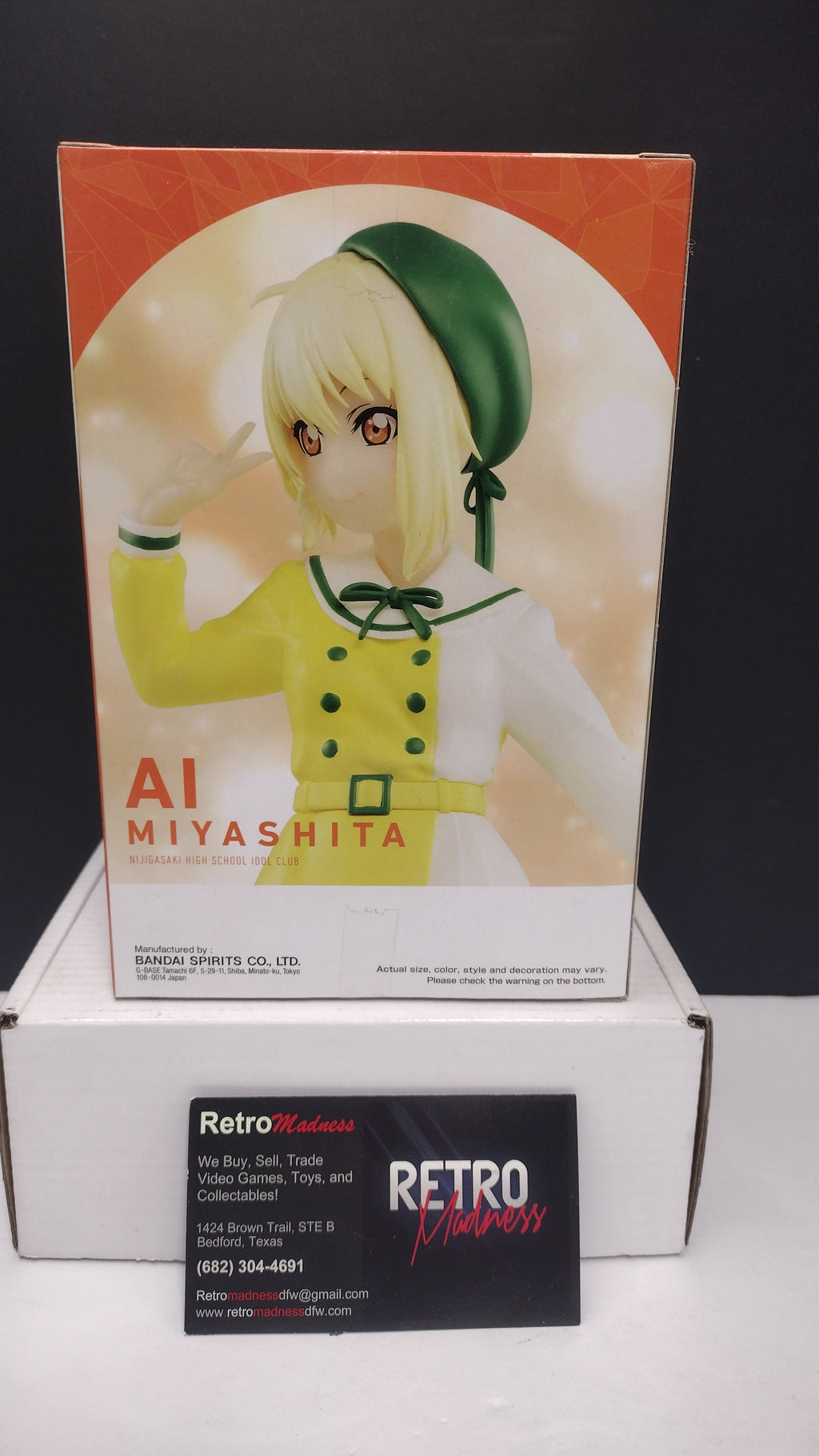 Banpresto Love Live! Nijigasaki High School Idol Club - Ai Miyashita PVC Figure