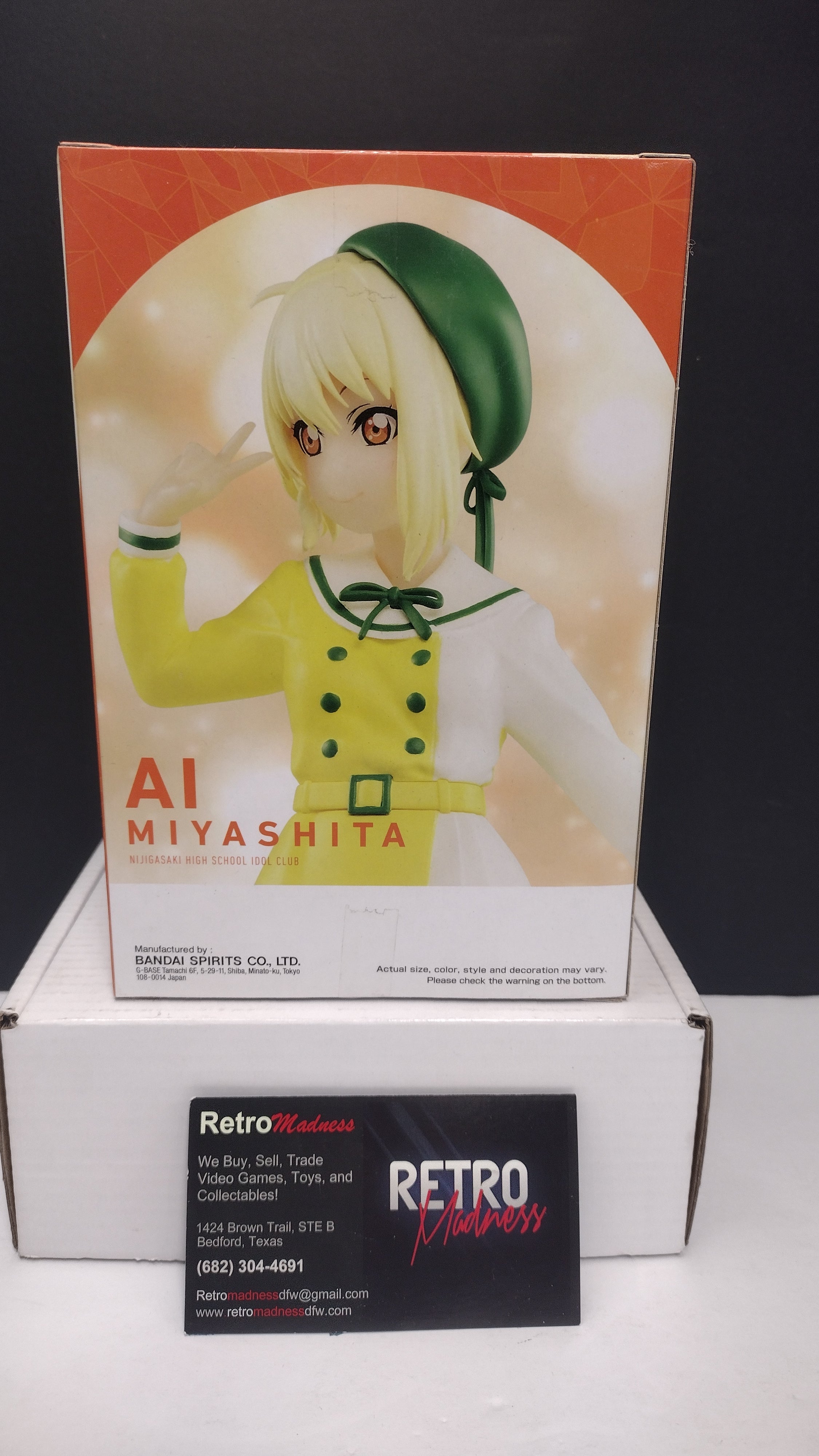 Banpresto Love Live! Nijigasaki High School Idol Club - Ai Miyashita PVC Figure