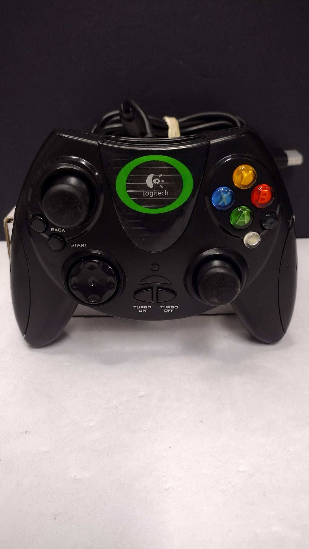 Logitech Thunderpad G-X3B9 Black Wired Controller- Original Xbox- Tested