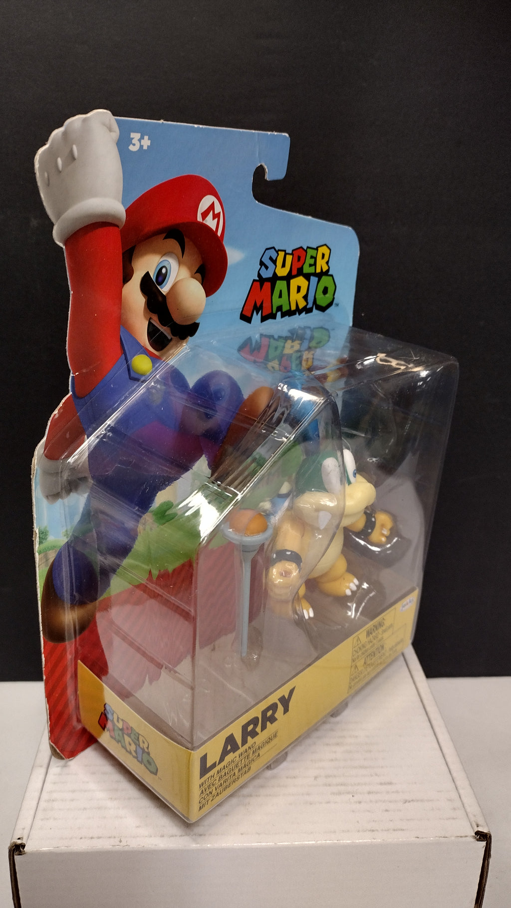 JAKKS Pacific World of Nintendo 4" Larry Koopa Action Figure with Wand