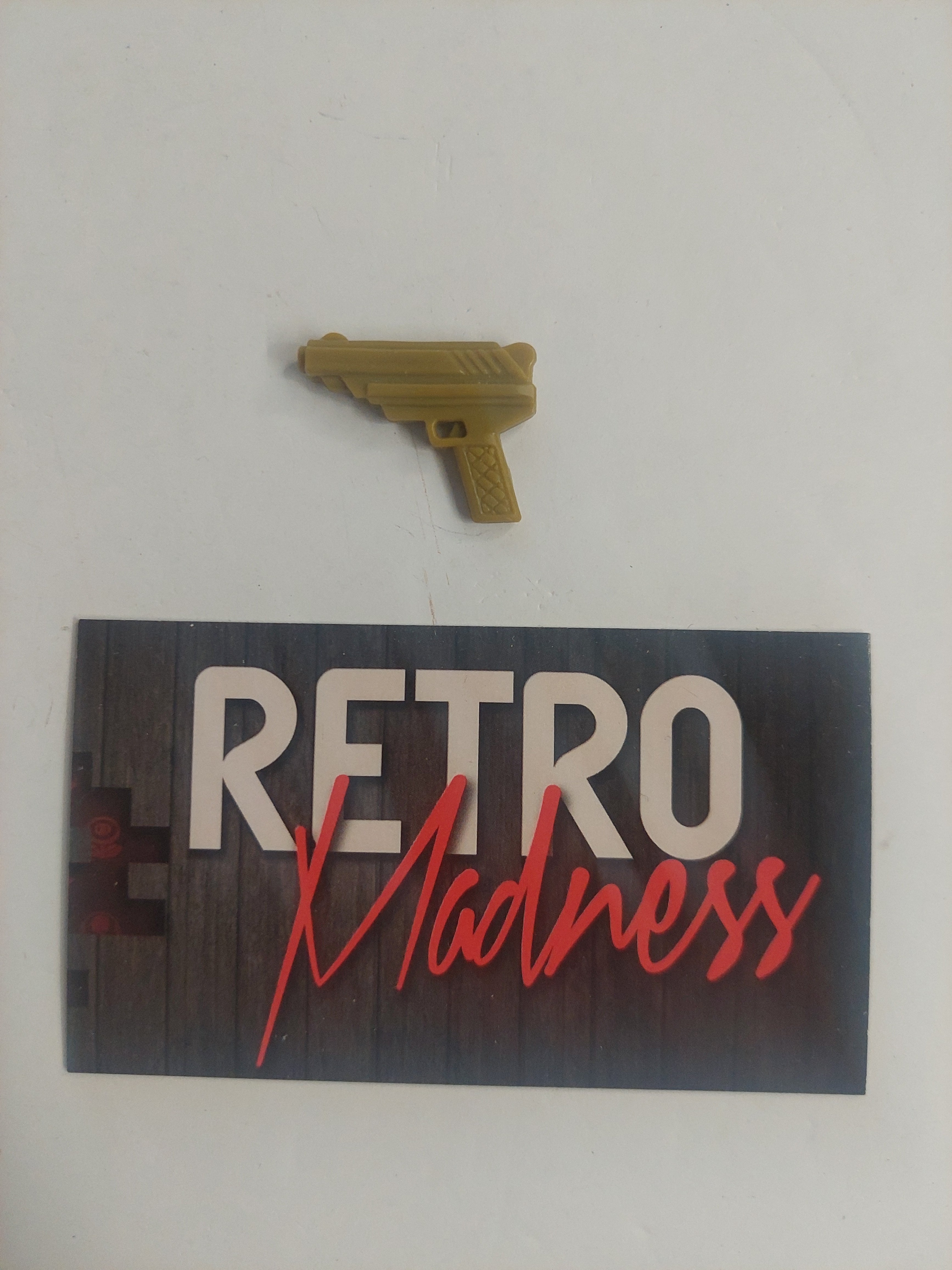Vintage Teenage Mutant Ninja Turtles Ace Duck Gun Pistol Weapon Accessory
