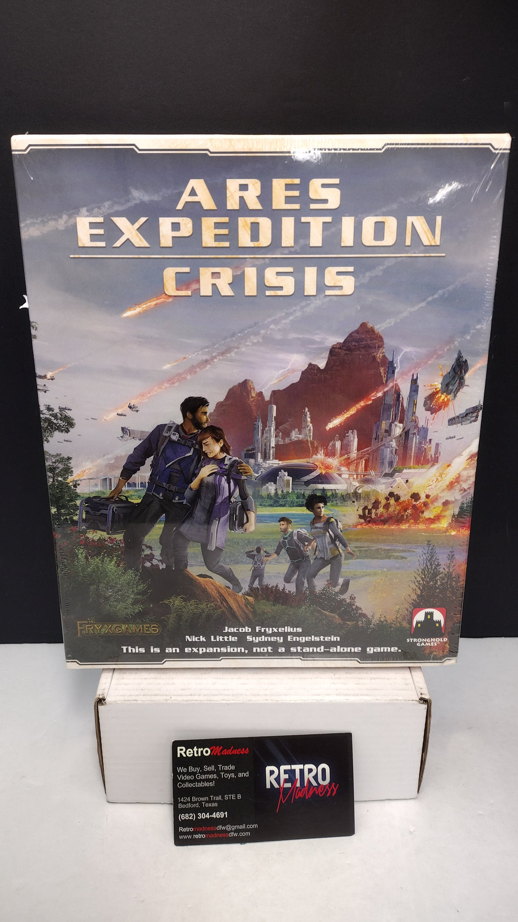 Terraforming Mars Ares Expedition Crisis Expansion Board Game New Sealed